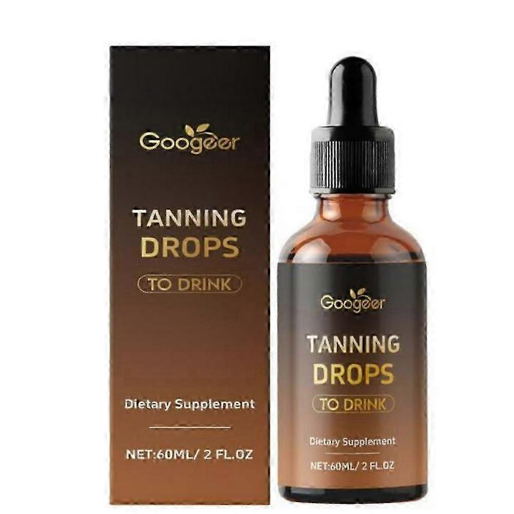 Drikkbare solingsdråper for ansikt og kropp - Sunless Self Tanner Bronzer uten solskader 2025