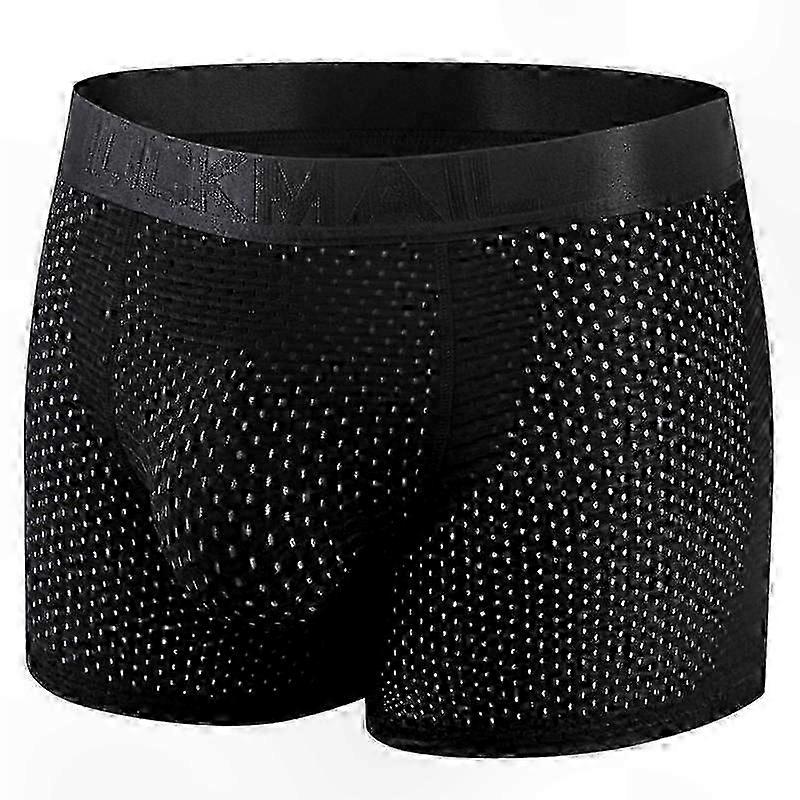 Men's Comfortable Boxer Briefs with Supportive Padding for Daily Use