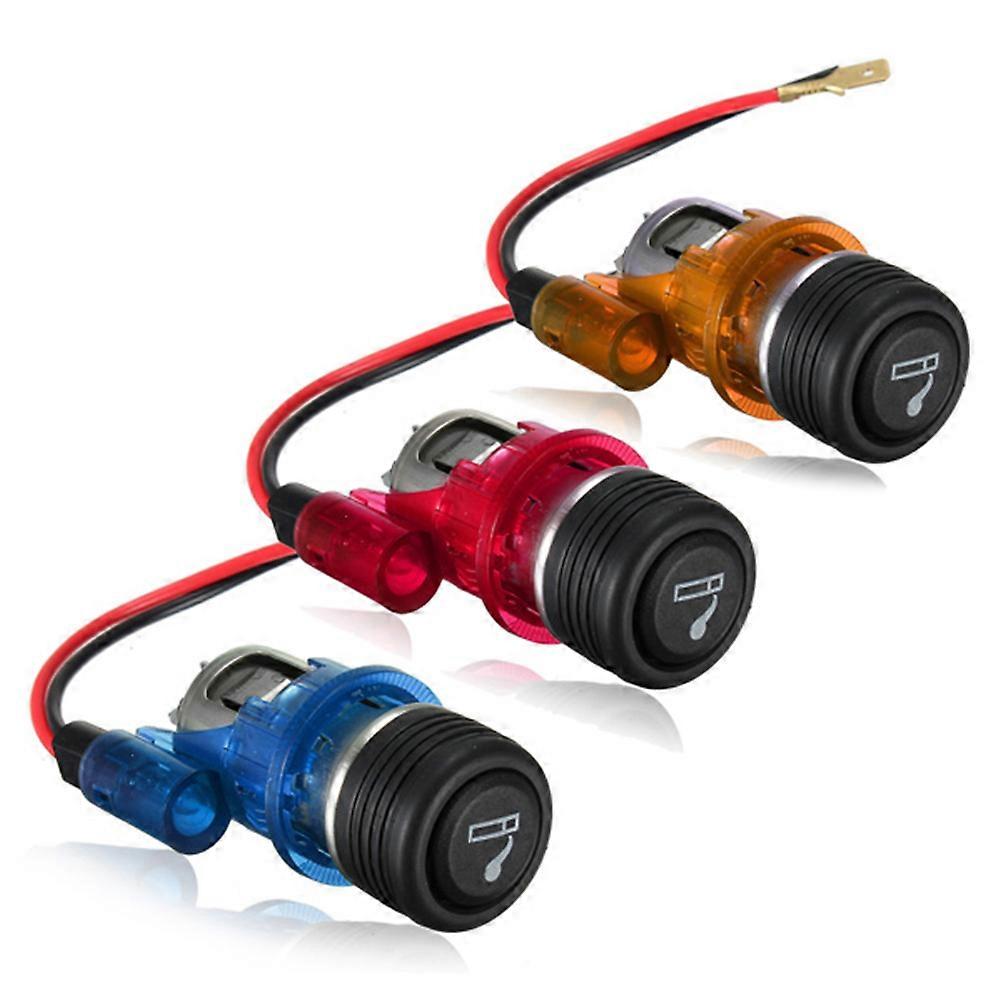 Vehicle Lighter Assembly for Lighting 12V Red