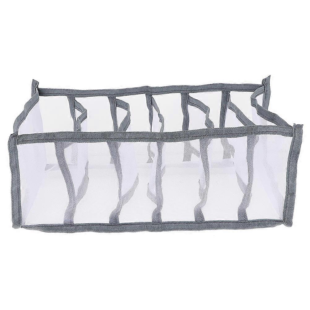 Wardrobe Clothes Box Pants Organizer Daily Storage Mesh Material Easy to Clean 1Set