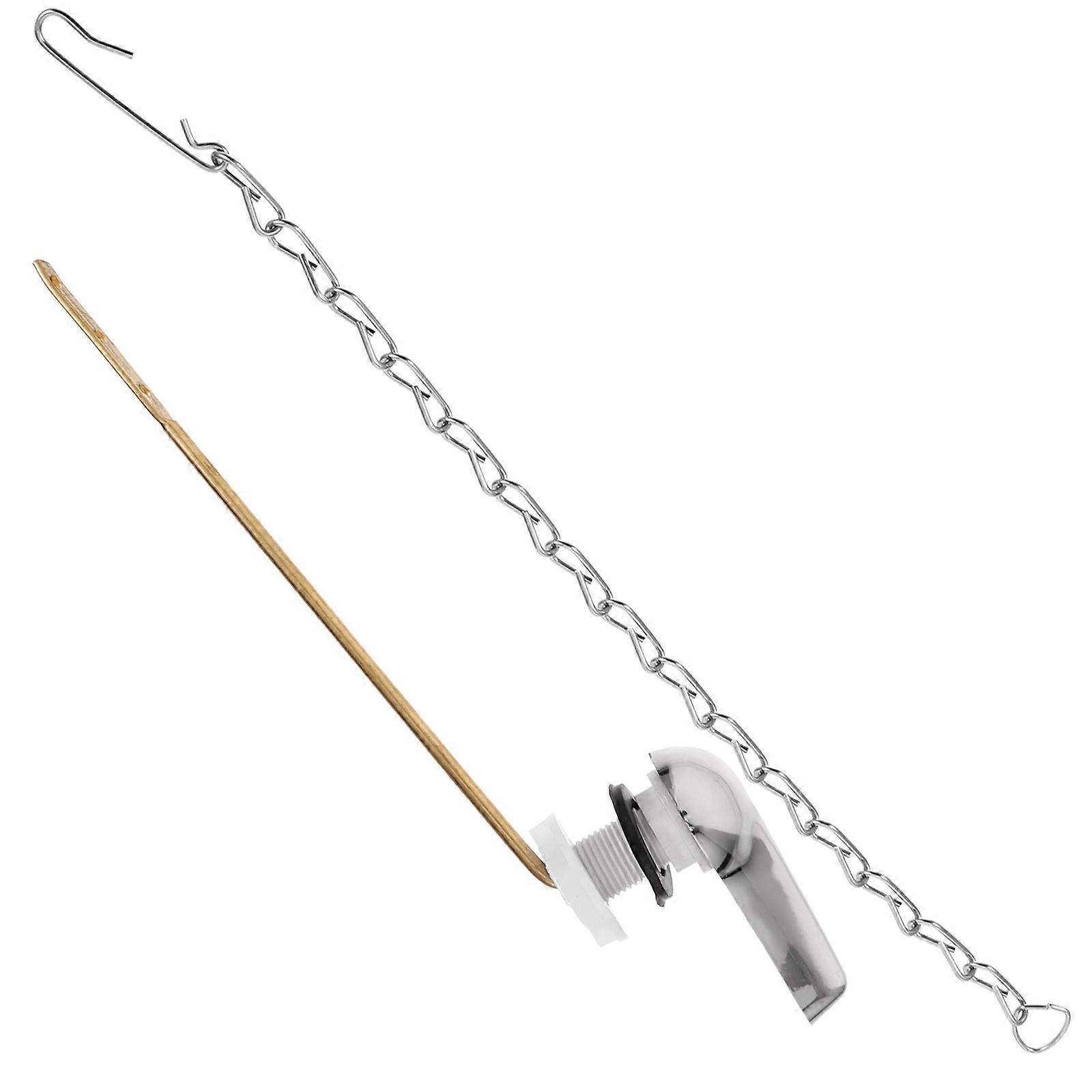 Toilet Flush Handle Replacement Kit 4Sets for Toilet Lever Assembly
