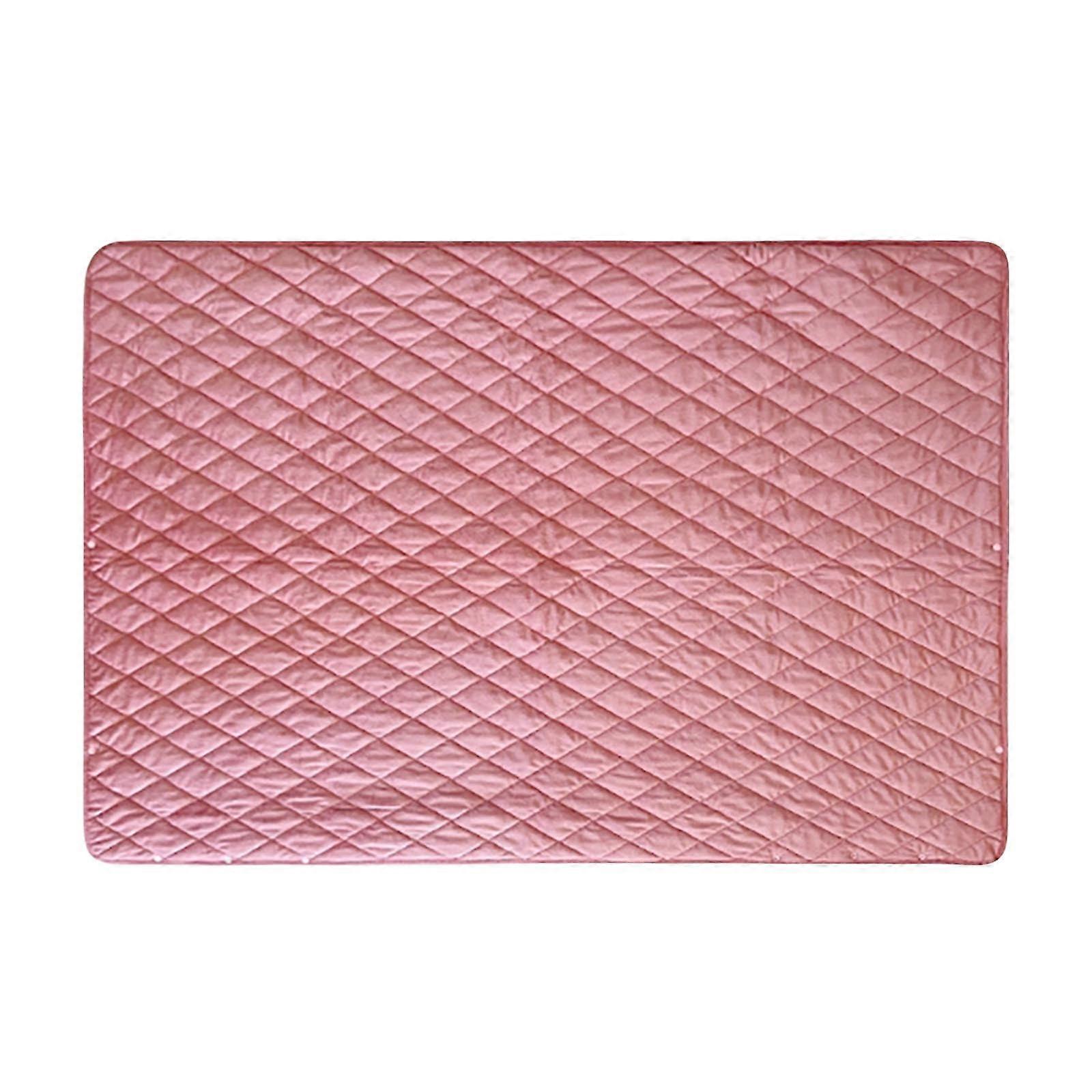 USB Heated Blanket 3 Speed Temp Adjustable, Wearable Heater Pad for Office, 39.3X55.1" Pink, Compatible with USB power banks