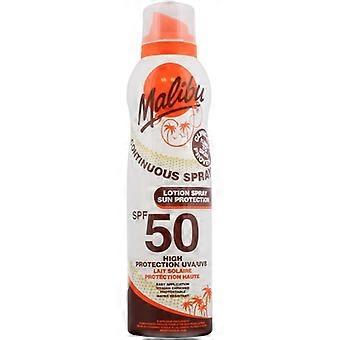 Loción en spray Malibu Continuous SPF50 175 ml