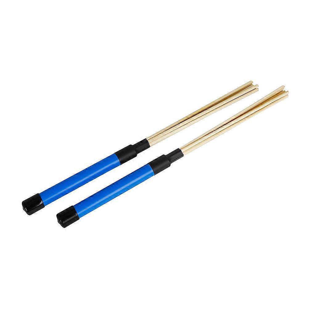 Blue Drum Sticks Tenor Drum Stick for Music Playing 2Pairs Wood Material
