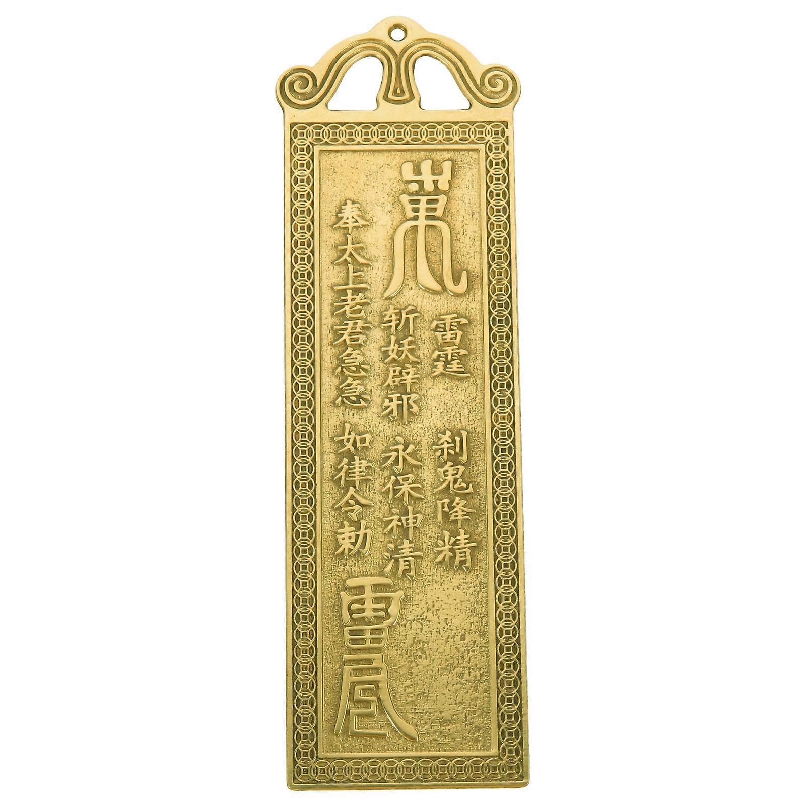 Exorcism Decor Chinese Bagua Ornament for Home Blessing 3Pcs Set