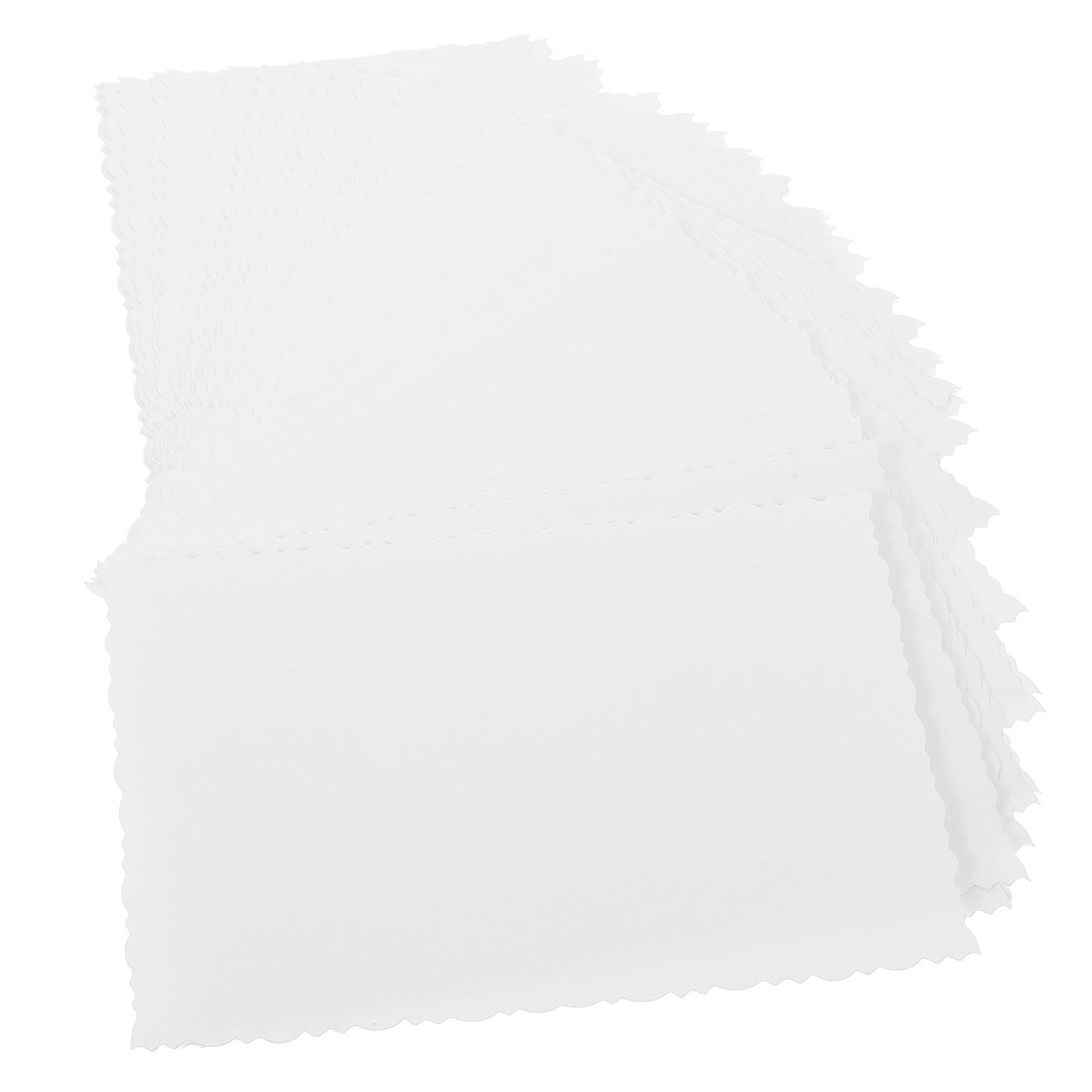 Kids Graffiti Blank Bookmarks Suitable For Studying And Writing 15X10cm White Craft Accessories 100Pcs