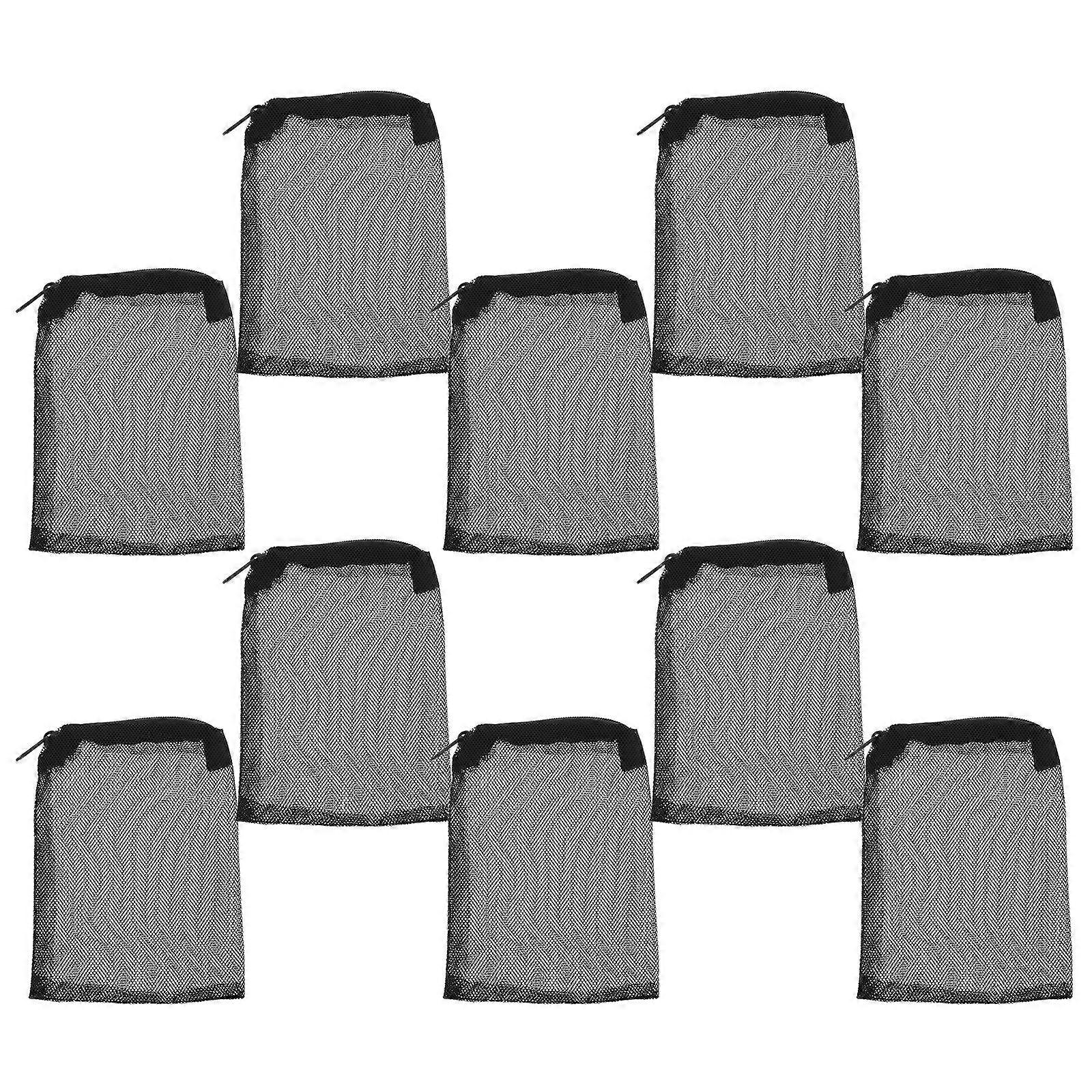 Zipper Filter Media Bags for Aquarium Mesh Filtration 50Pcs Kit