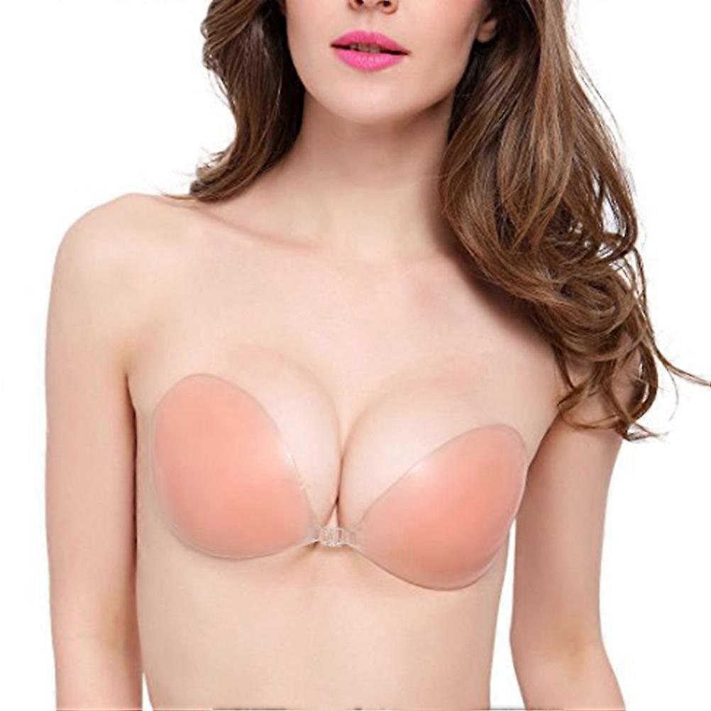 Strapless Invisible Bra Silicone Push Up Self Adhesive Bra 3Pcs