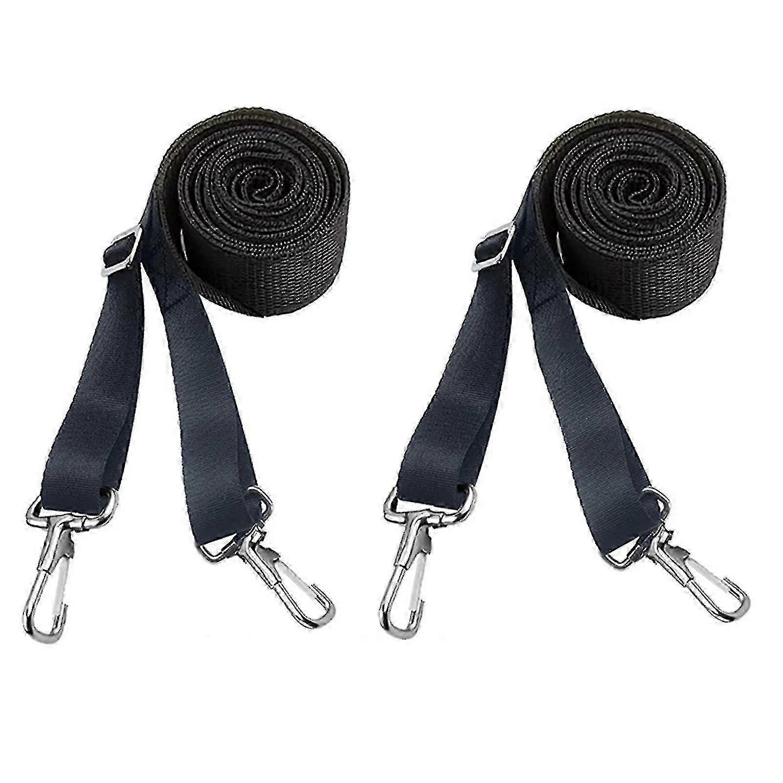 For 1 Pair Adjustable Bimini Top Straps Double End Snap Hook Boat Canopy Straps Boat Awning Hardware Accessories-Good