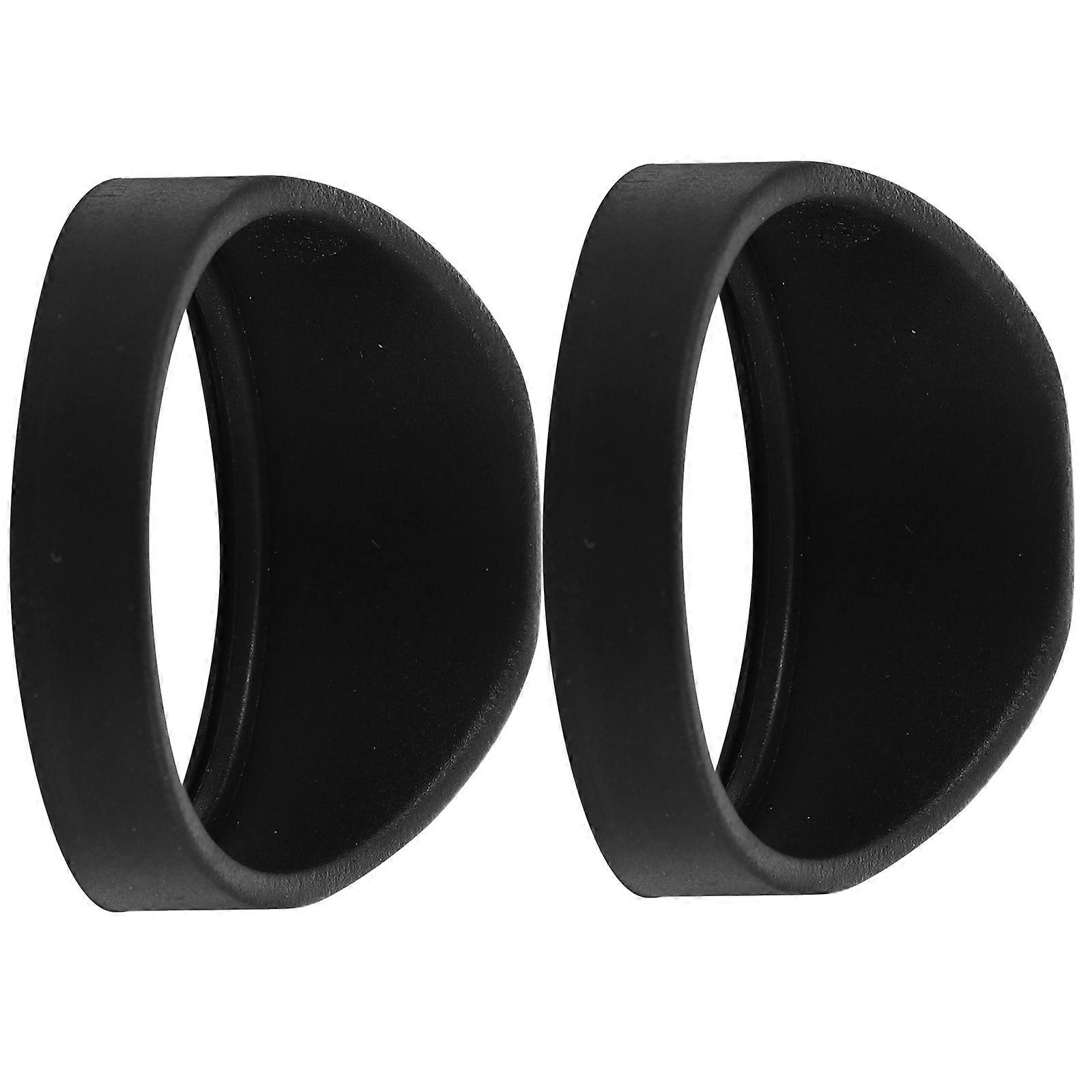 Telescope Eyepiece Shield Protector for Eye Comfort with 8Pcs Plastic Covers