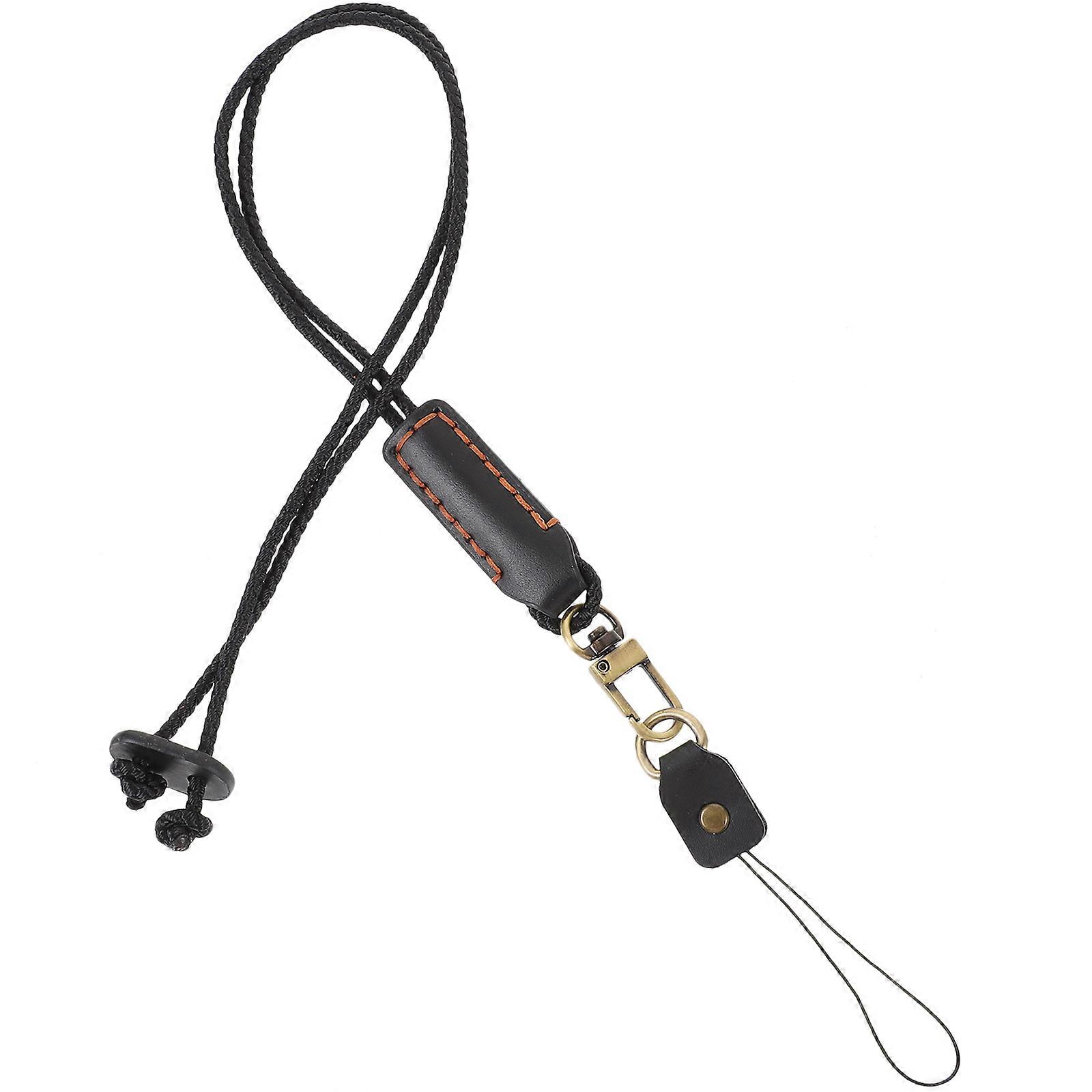 Creative Phone Lanyards Strap for Hanging Use 3Pcs Black