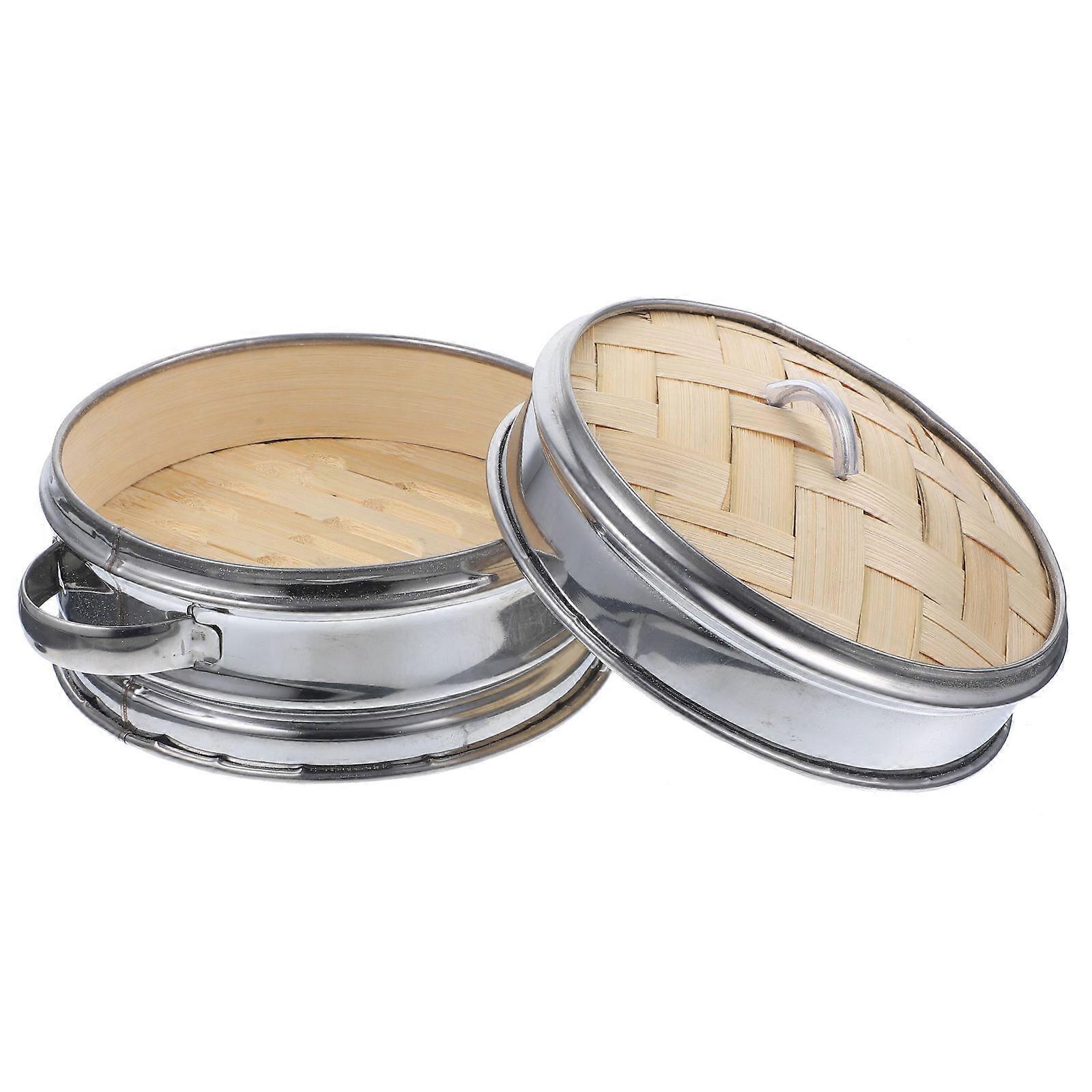 Steamer Basket Stainless Steel Kitchen Gadget for Steaming 1Set