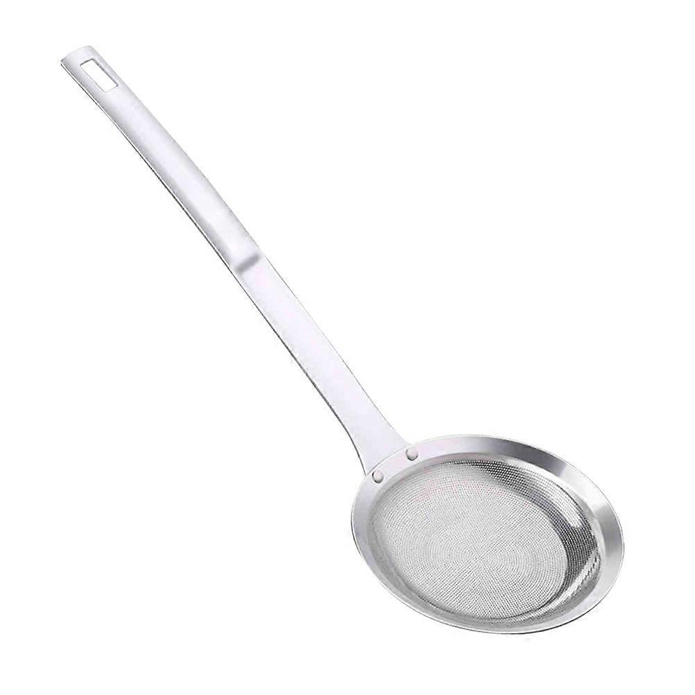 Stainless Steel Oil Filter Spoon for Kitchen Use 2Pcs Strainer