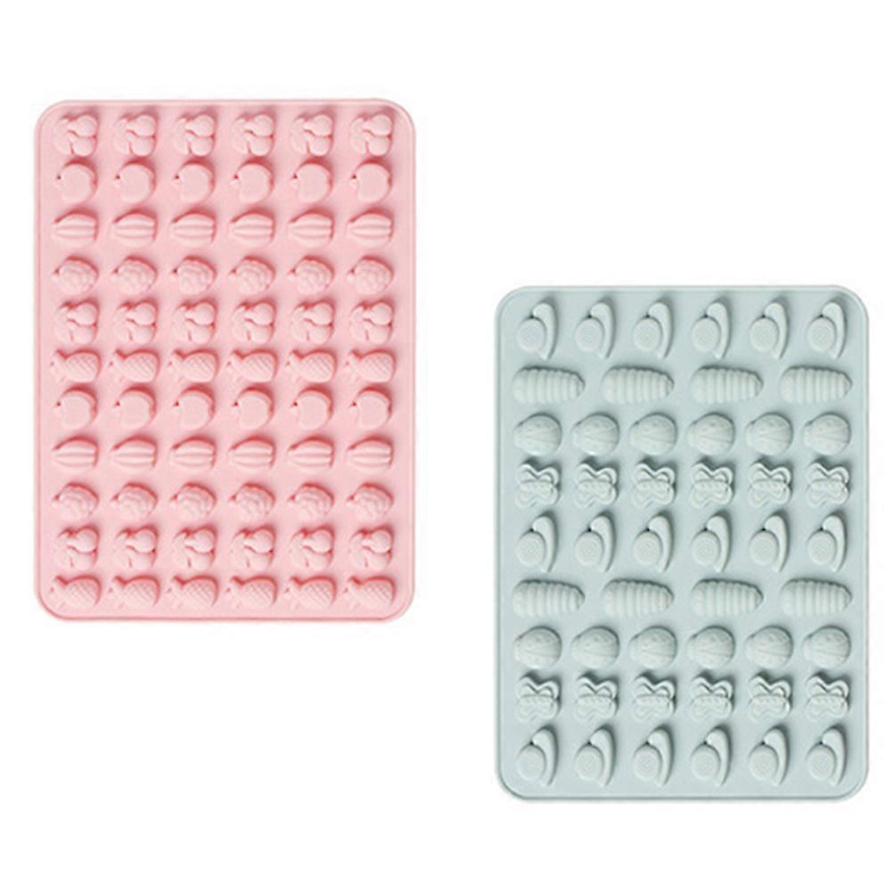 Rectangular Chocolate Mold For Professional Bakers Food Decoration Assorted Color 4Pcs