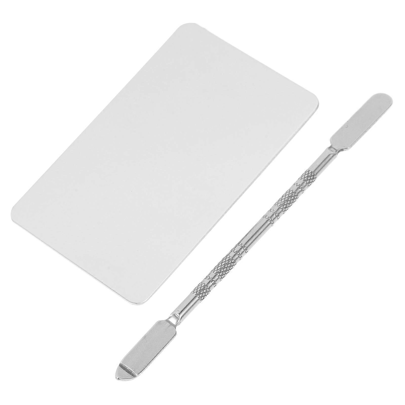 4Pcs Nail Art Paint Palette for Makeup with Mixing