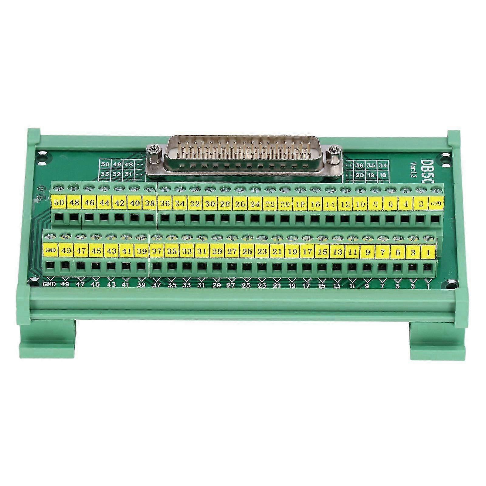 High quality  DB50-G7 terminal block to female terminal block (DC 60V)