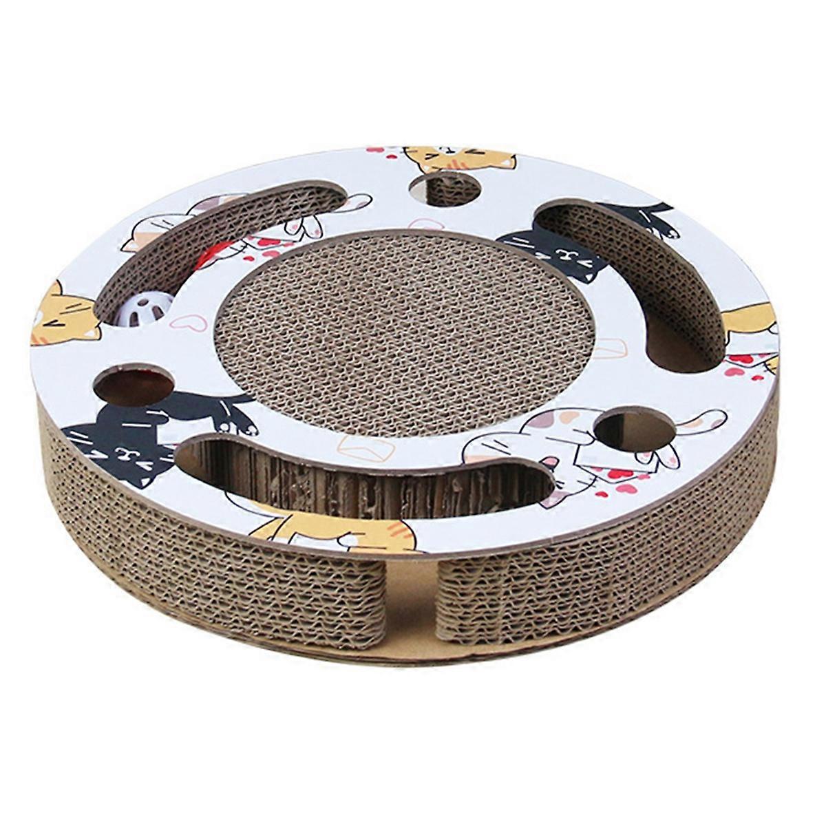 Cat Scratching Board Ball Multi-Function Type B