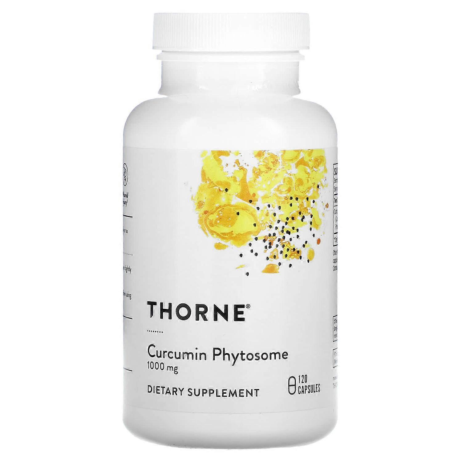Thorne Research, Curcumin Phytosome, 1,000 mg, 120 Capsules