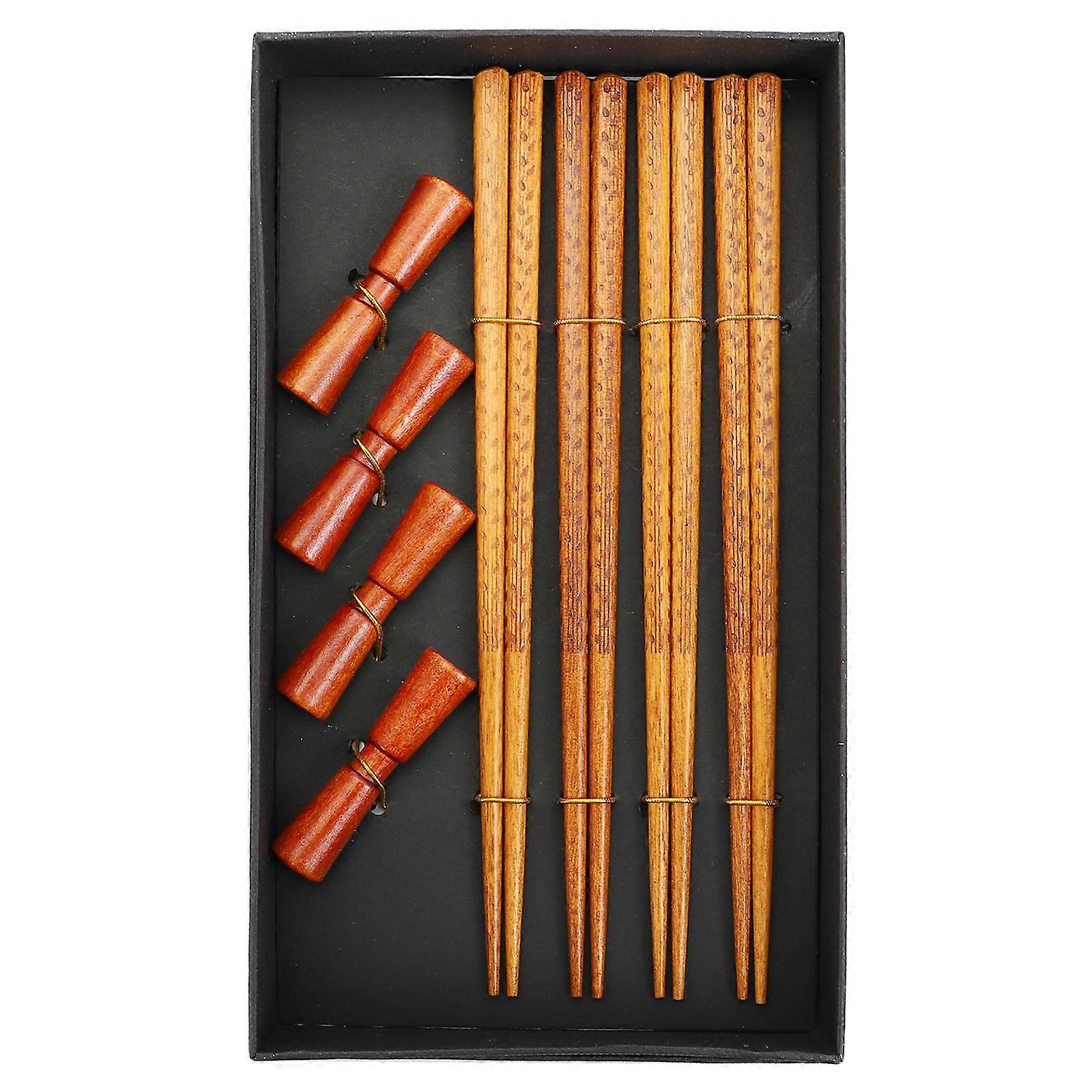Practical Wooden Chopsticks For Gifts And Picnic Assorted Color 1 Set