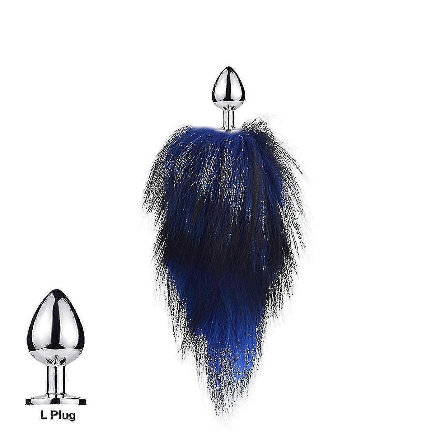 Tail Plug-in Fox Tail Cat Małe rekwizyty Prawdziwe włosy Mały ogon Odpinany pies Gra Sp