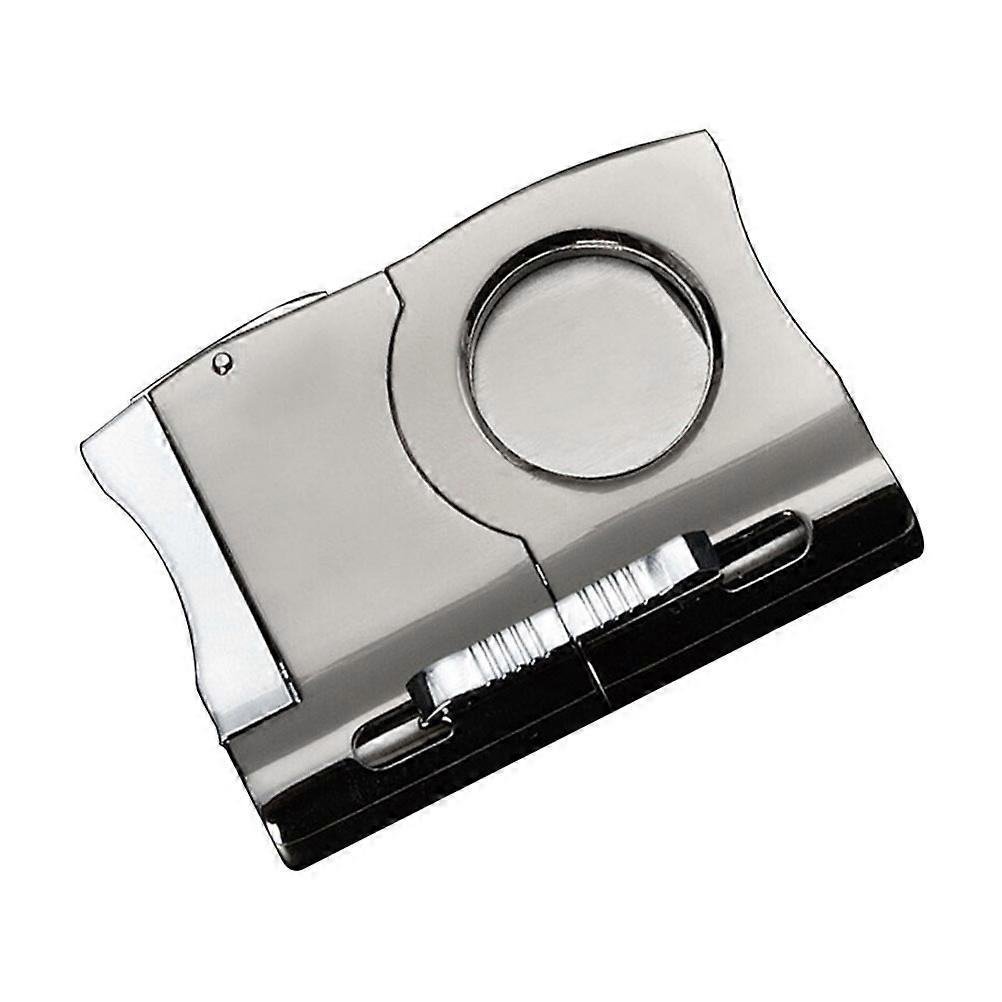 Stainless Steel Cigar Cutter with Hole Punching Function Multi-Function