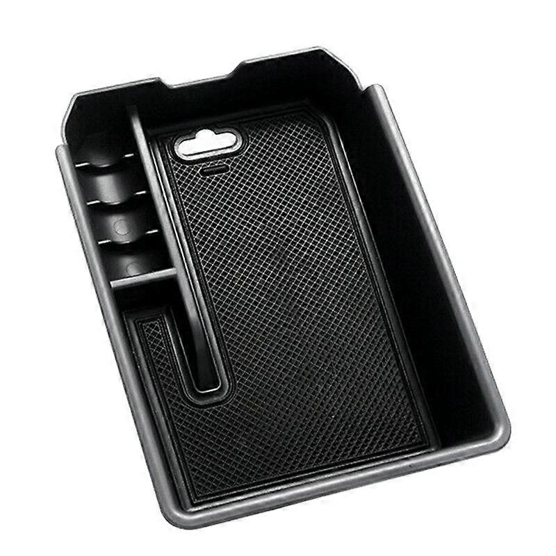 Car Central Console Armrest Box Storage Box Pallet Tray Container with Rubber Mat for X3 G01 X4 G02 2018-2021