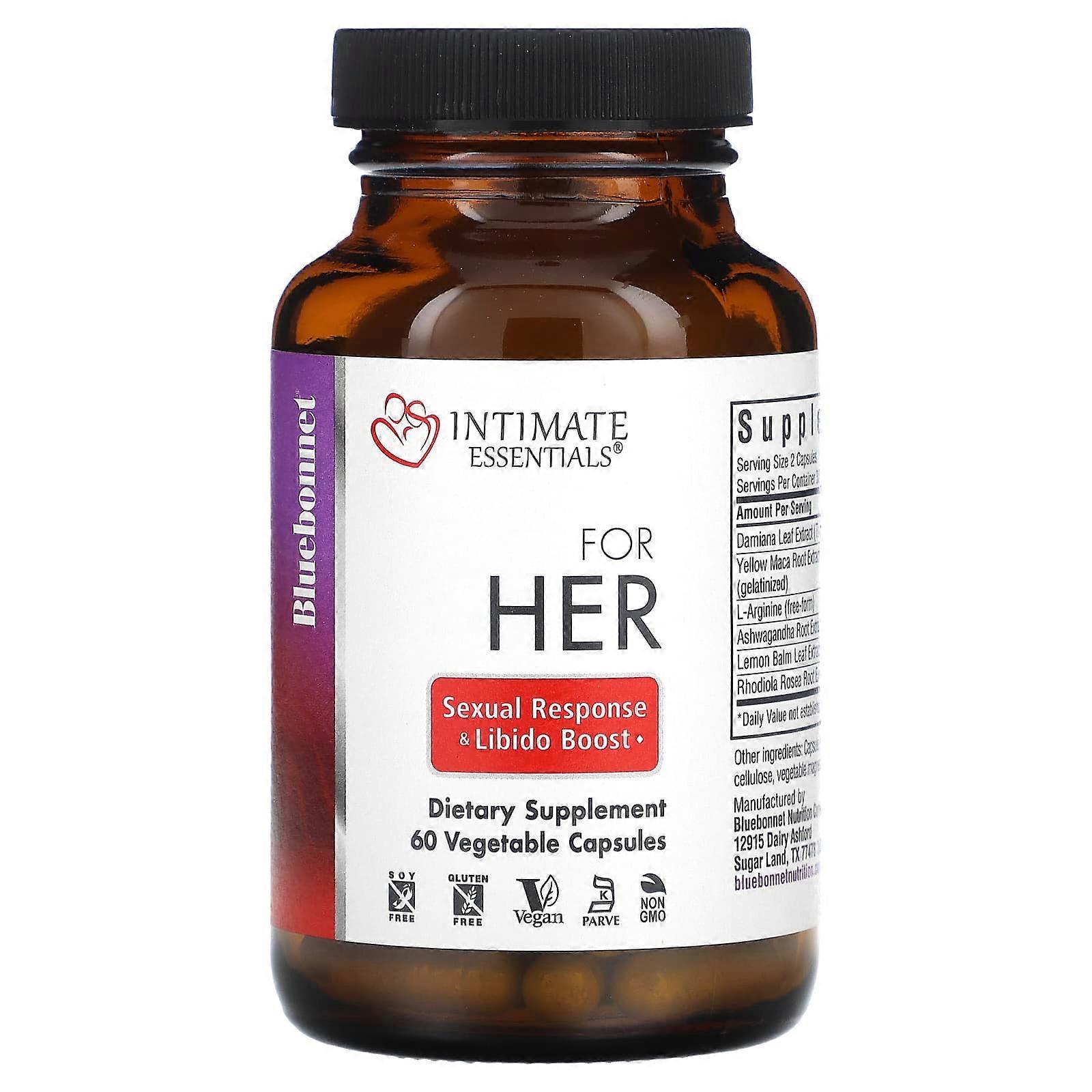 Intimate Essentials, For Her, 60 Vegetable Capsules