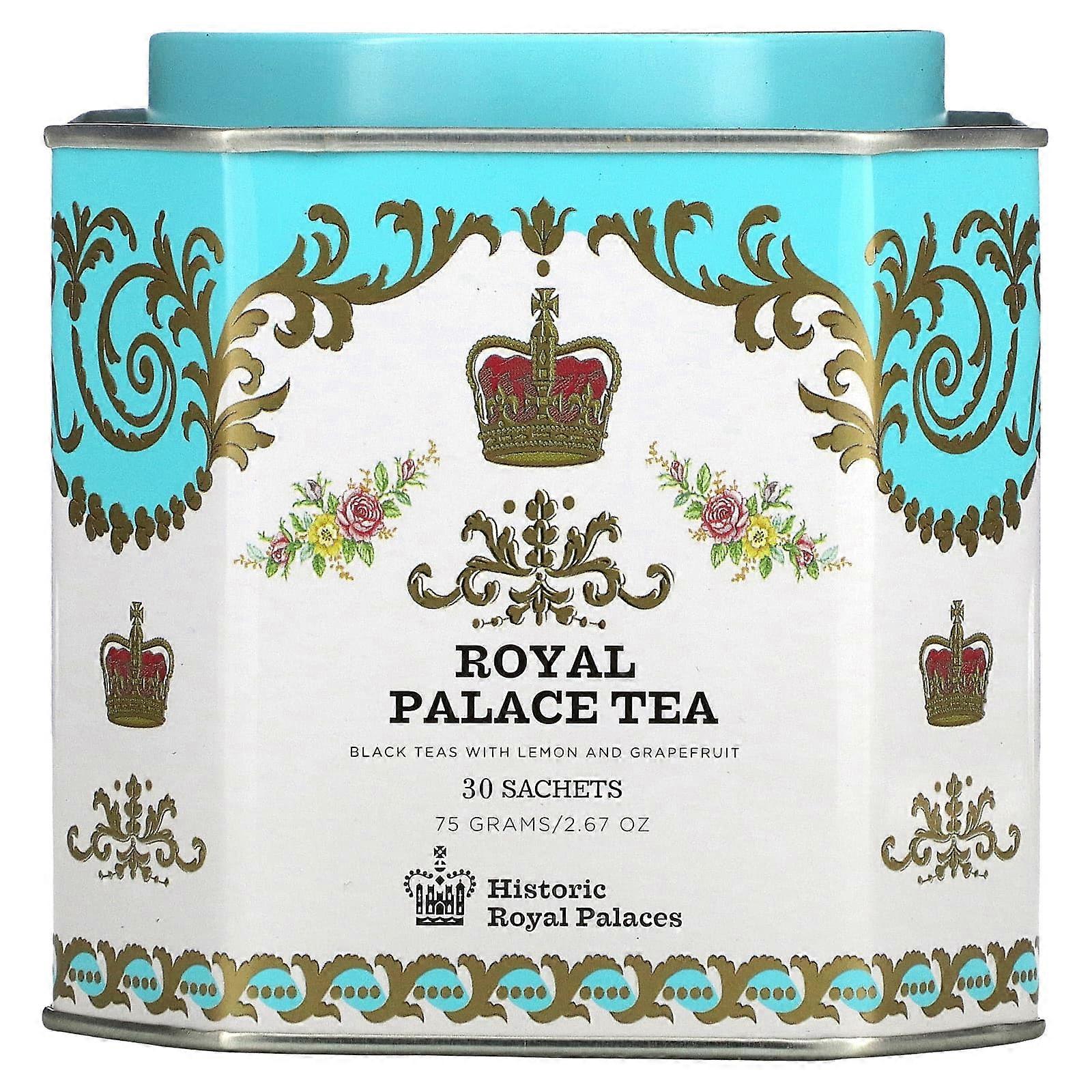 Black Teas with Lemon and Grapefruit, 30 Sachets, 2.67 oz (75 g)