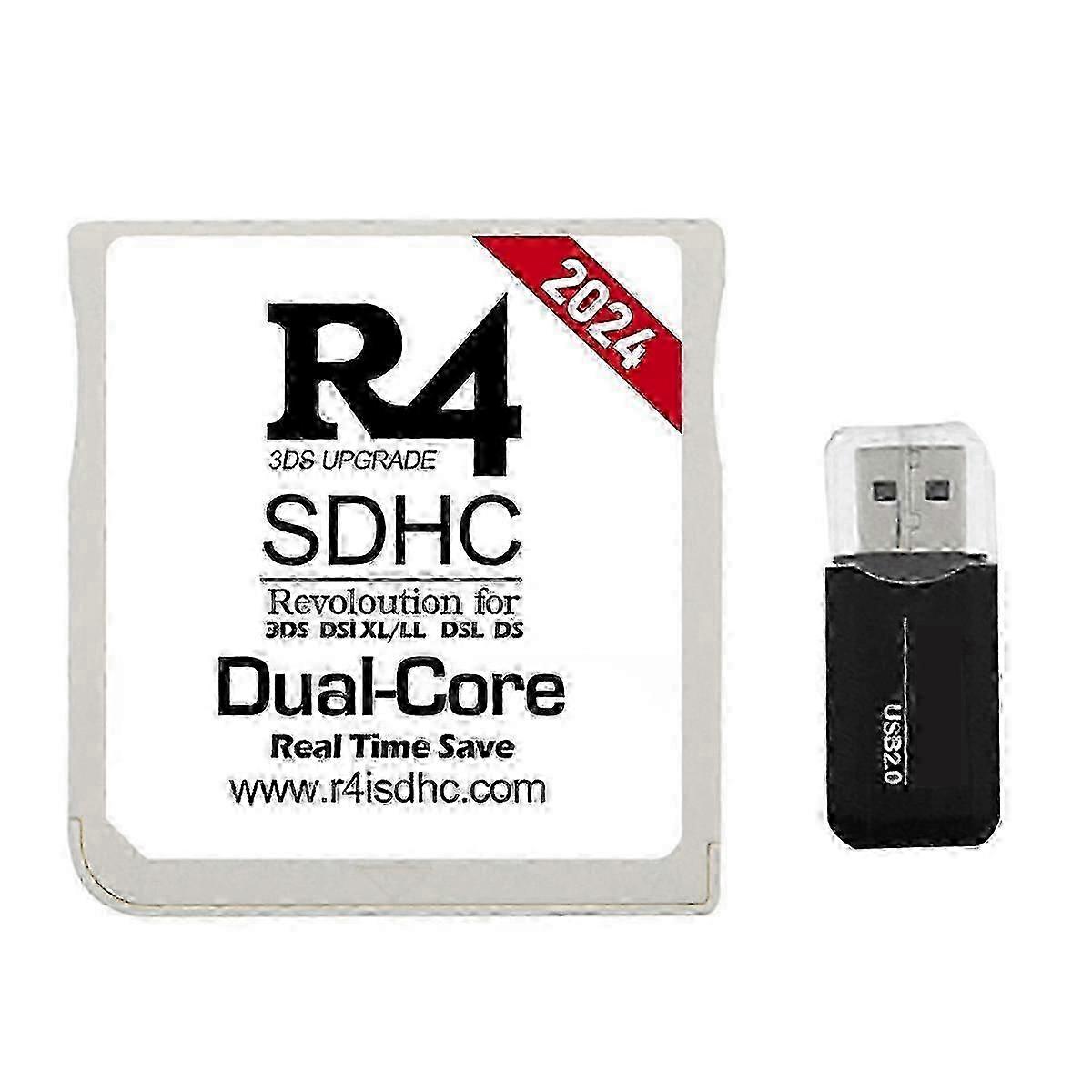 2025 R4 SDHC Adapter Flash Card for Nintendo DS/XL/LL, Secure Digital Memory Card