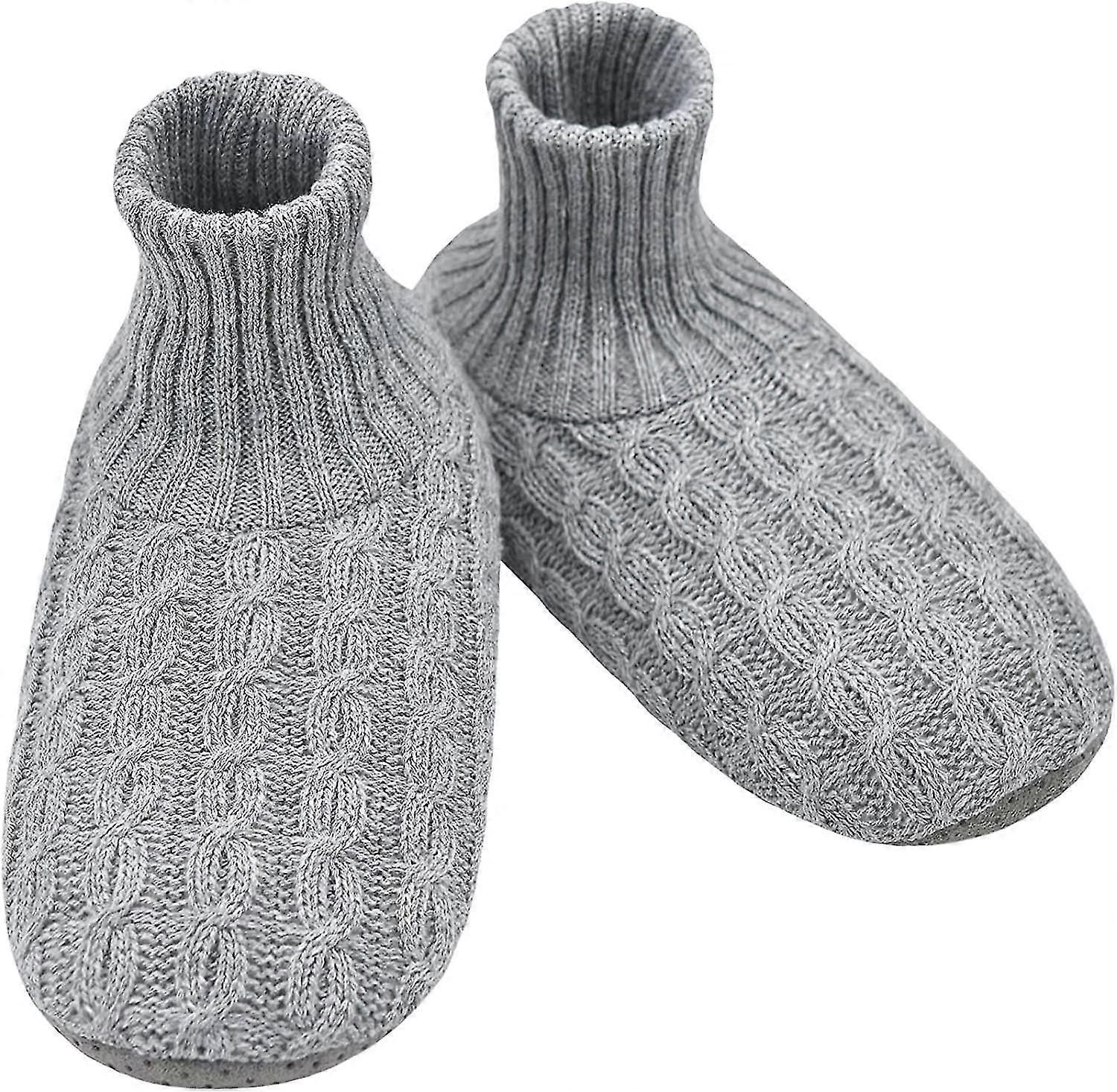Slipper Socks For Women With Grippers, Fuzzy Womens Slipper Booties With Non Slipper
