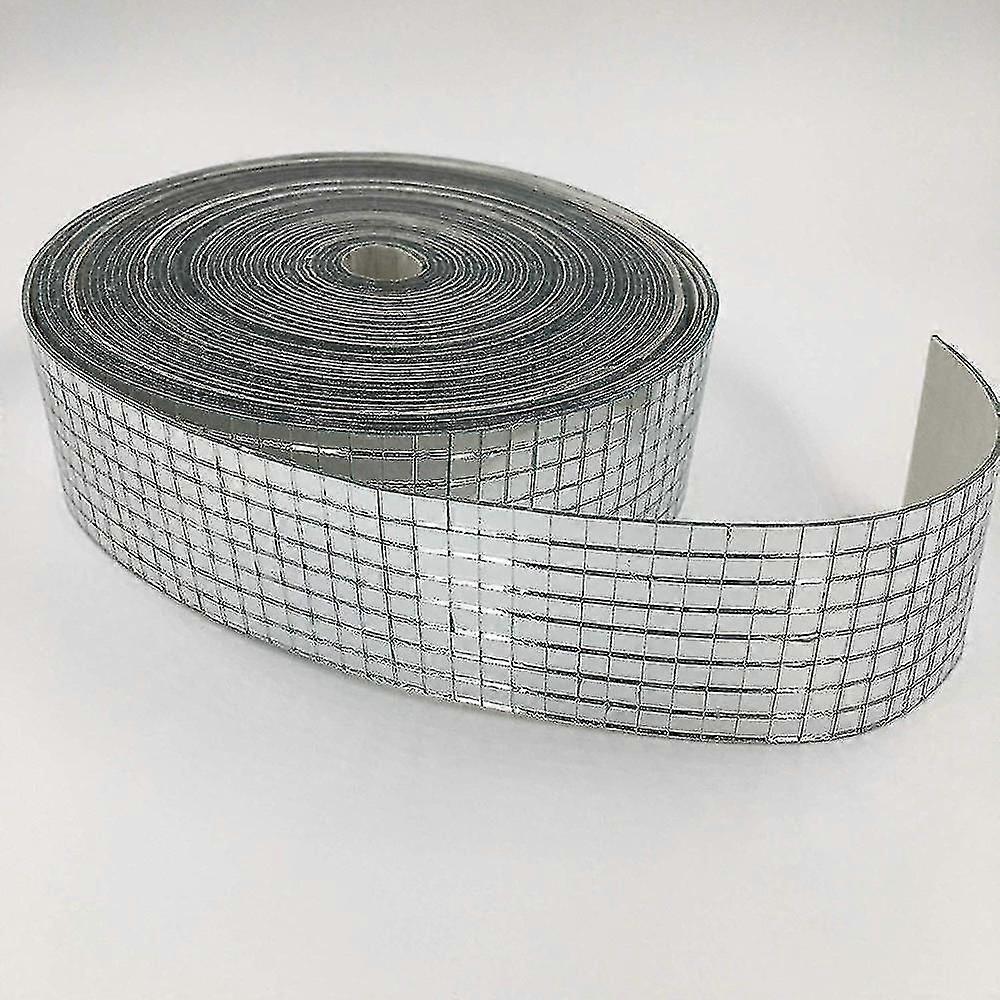 Roll Self-adhesive  Glass Craft Mini Square & Round Mirrors