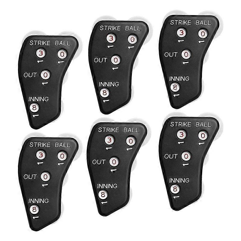 4 Wheel Baseball Umpire Clicker-For Scorekeeper Recording Outs