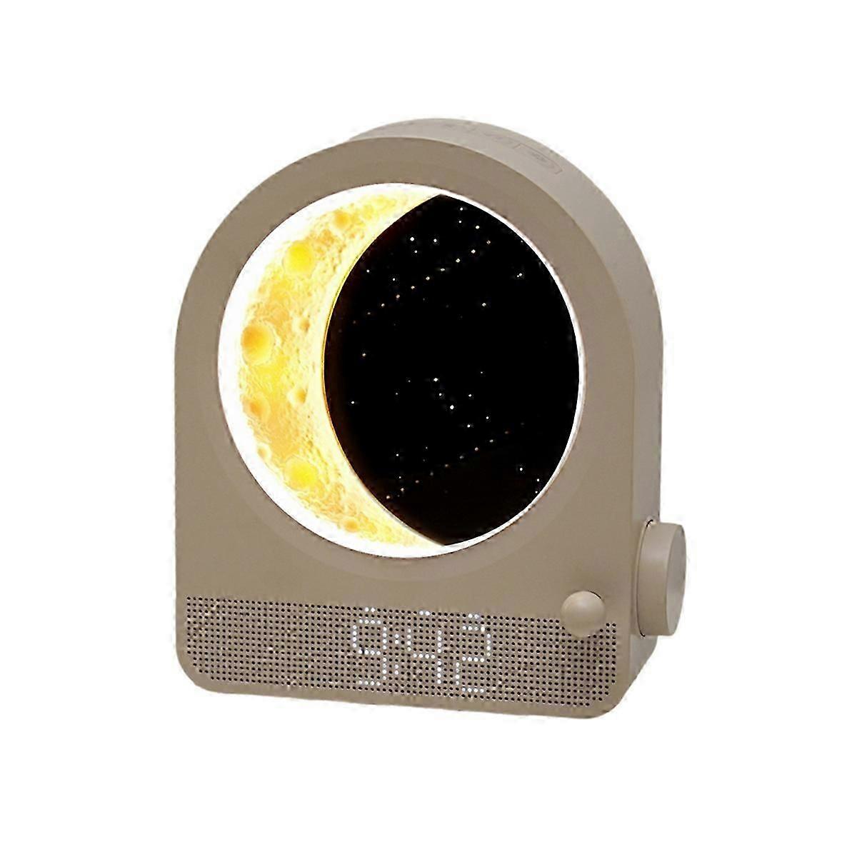 Alarm Clock Sunrise Wake Up Light, Night Lamp Clocks for Bedrooms with Meteors Lights, Dual Alarm Clock EU Plugx