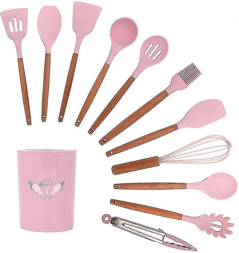 11pcs Kitchen Utensil Set Silicone Cooking Tools Set Nonscratch