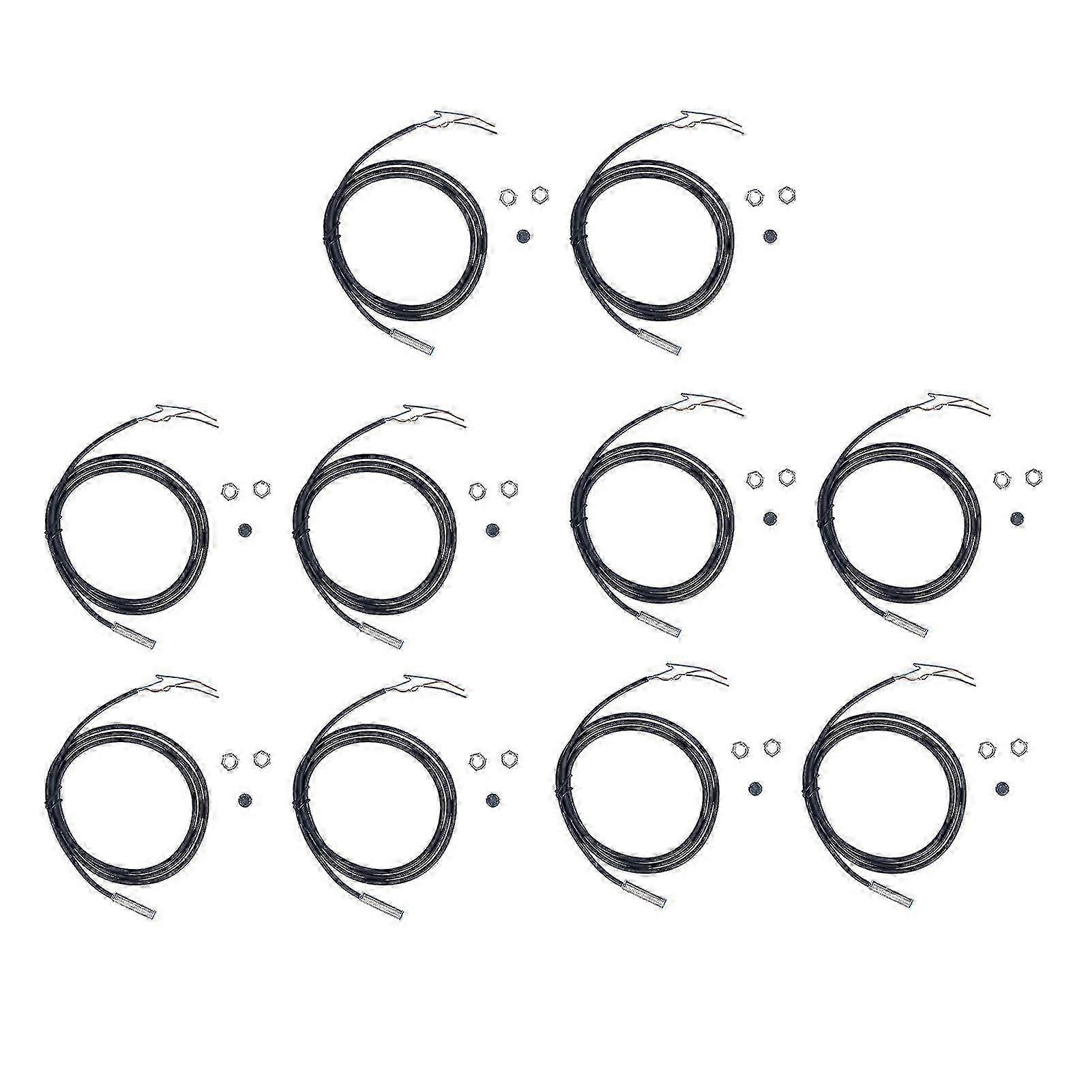 10Pcs Proximity Switch Intelligent Induction High Accuracy M8 NPN NC Distance Detecting Sensor 5-30V