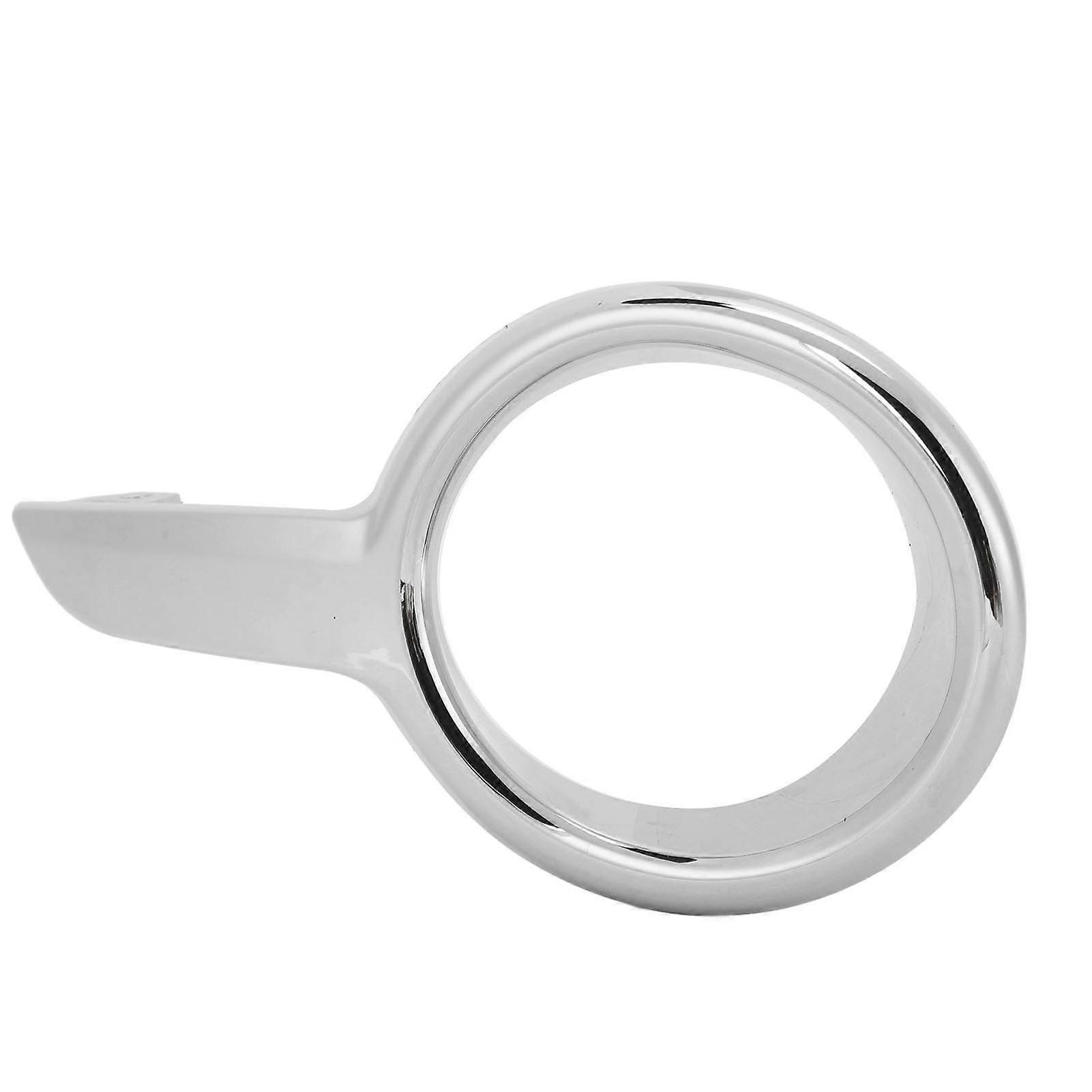 Front bumper fog light bezel for 208 2012-2018, chrome ABS cover