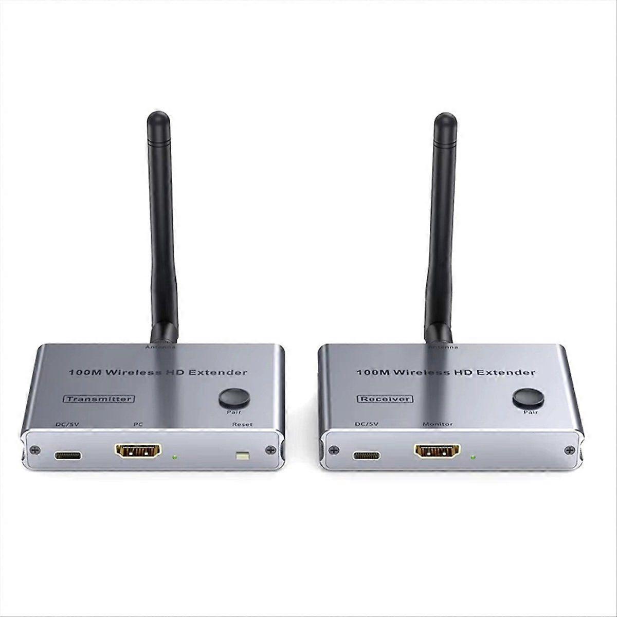 Wireless HD Sender Empfänger Bildschirmwechsler 100M Wireless Extender Wifi Display Empfänger Multi