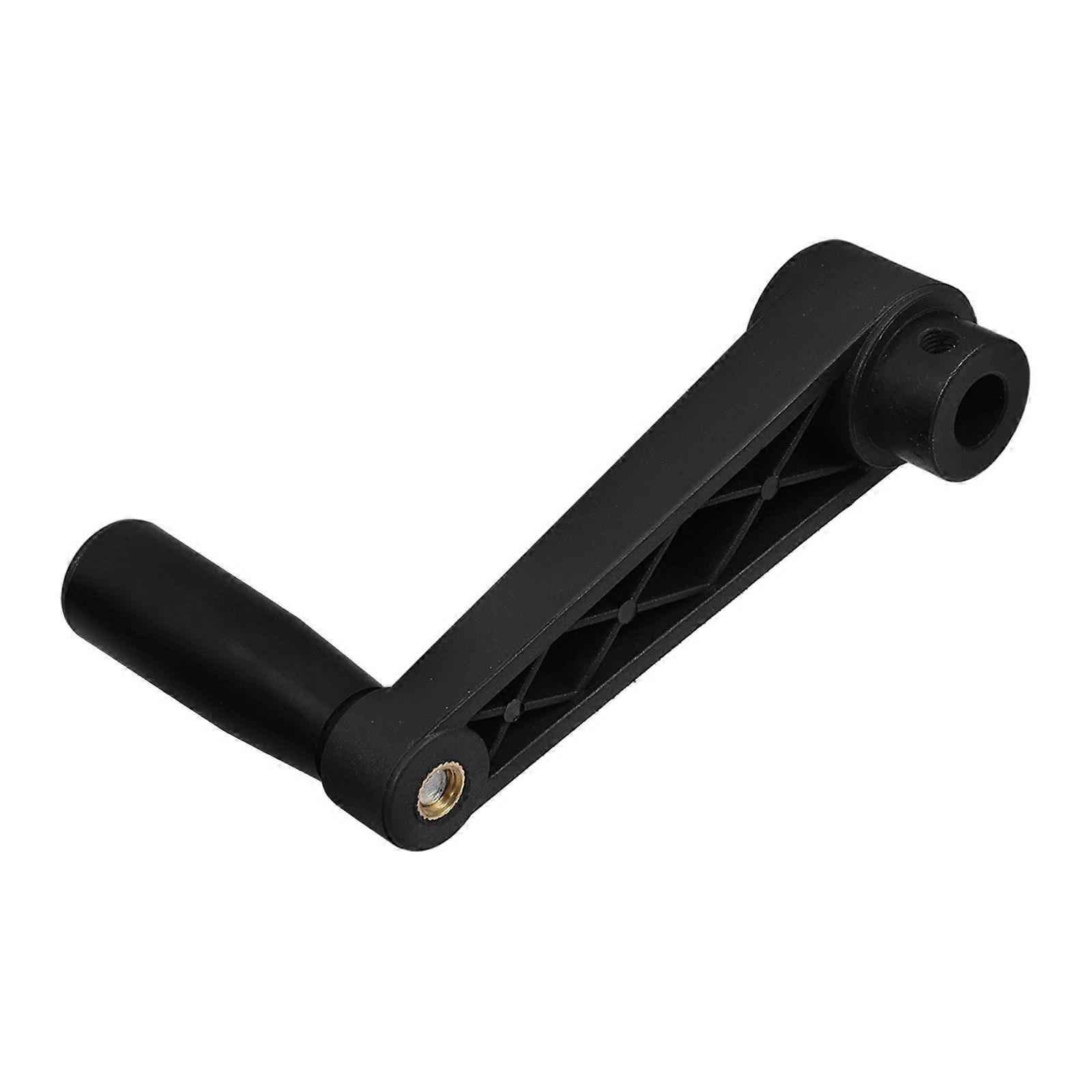Revolving Nylon Crank Handle For Industrial Use Manual Operation Black Color 1Pack Ideal For Mechanical Tasks
