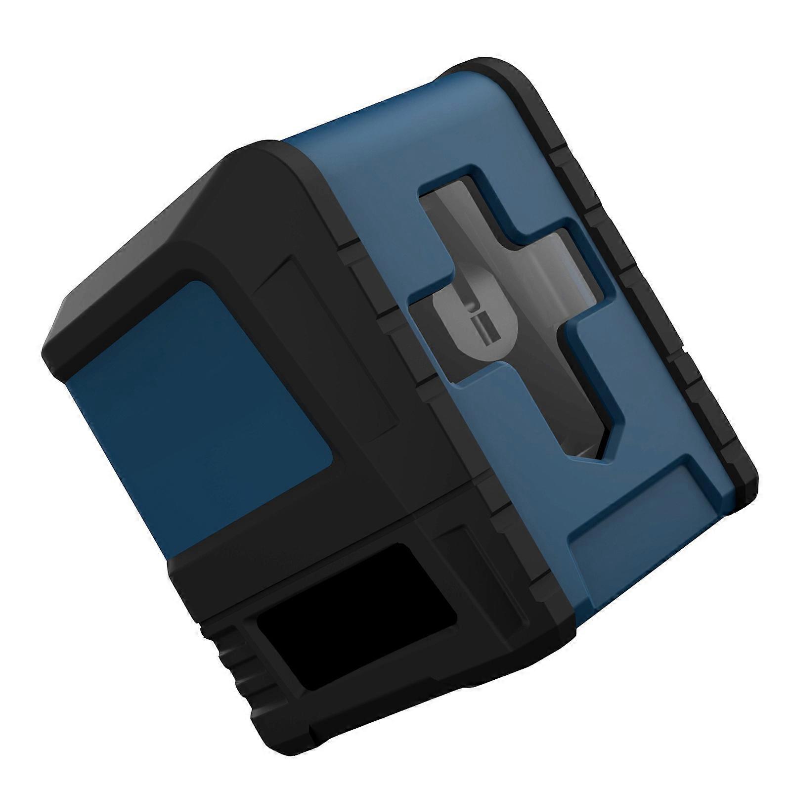 High Accuracy Double Line Green Level with Shockproof Rubber Housing Shock Resistant Level for Construction Use Multicolor