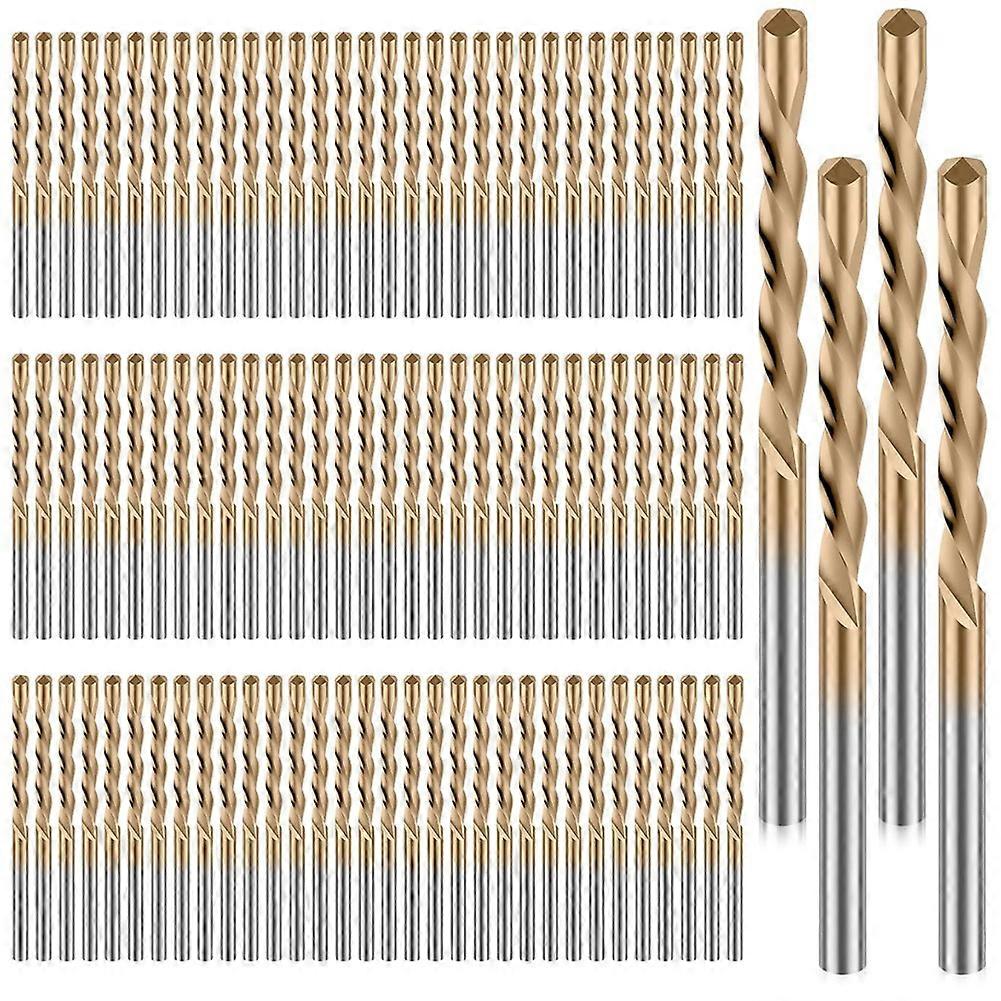 100PCS Drywall Bits, 1/8 Inch Spiral Saw Tip Bit Set, Guide Point Cutting Router Bits for Drywall Wood Woodworking Use B