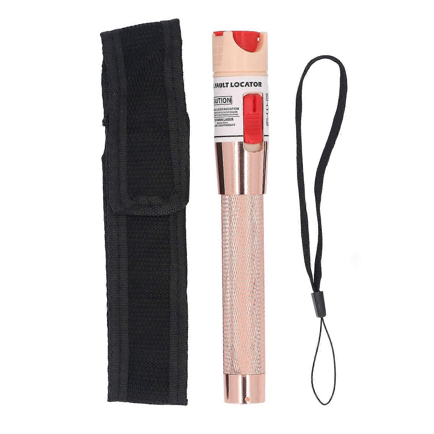 Fiber Optic Visual Fault Locator 30mW 50km Universal Connector Optical Fiber Red Light Source Tester