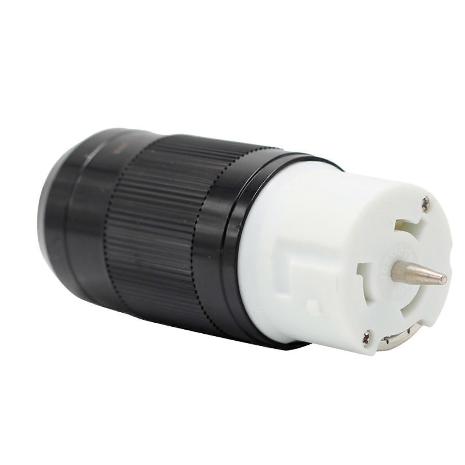 50Amp Twist Lock Female Generator Connector Power Cord Plug Suitable for Motorhomes Backup Power Applications 125V/250V Multicolor