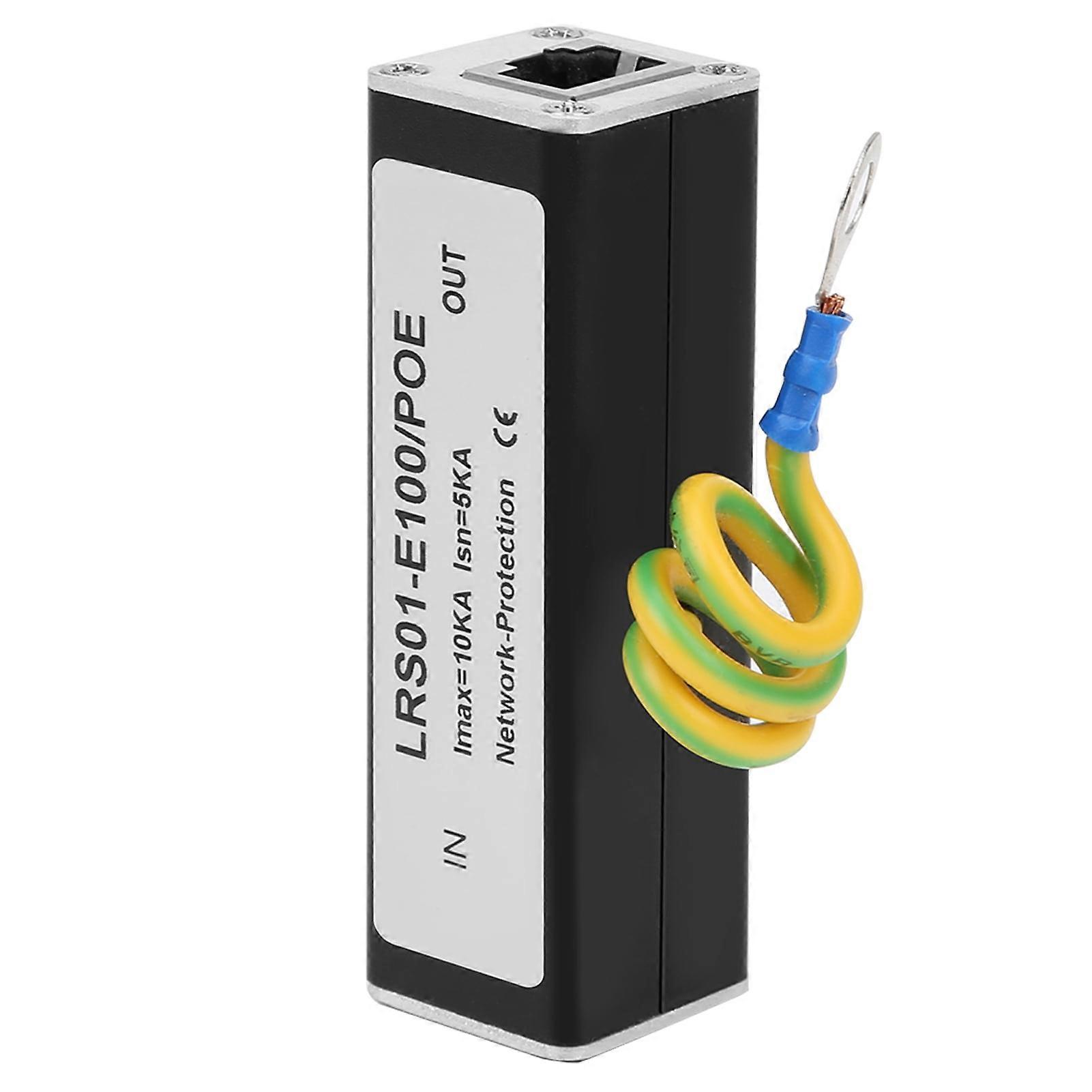 Large Current Capacity Wide Working Frequency Security Application IP Camera Thunder Surge Protector for Security