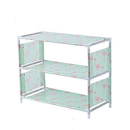 Multilayer Shoe Rack with Dustproof Storage for Bedroom and Living Room, 3Pack Space Saving Organizer