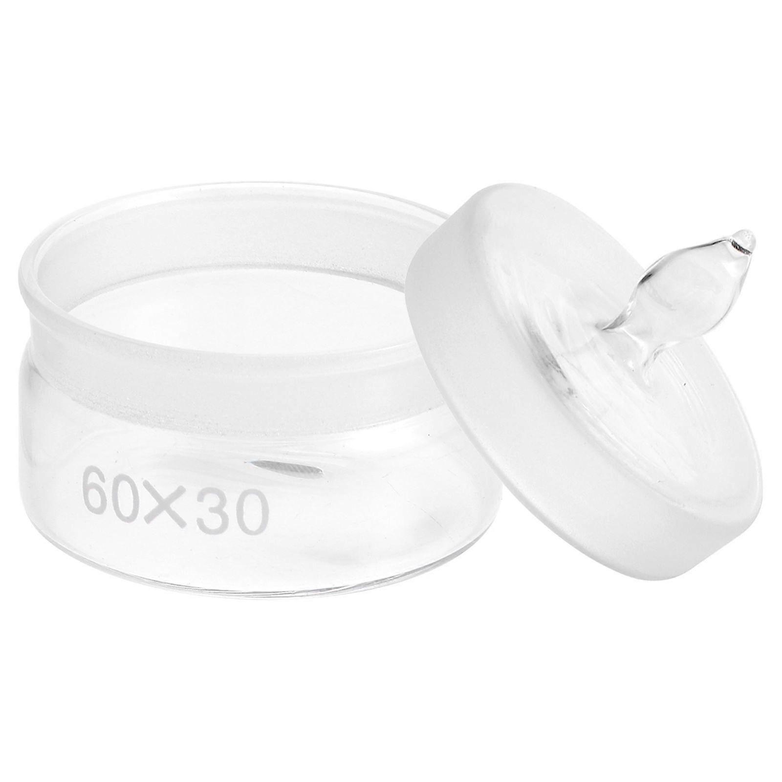 1Pc Weighing Bottle Flat Low Form Specific Gravity Bottle Laboratory Equipment