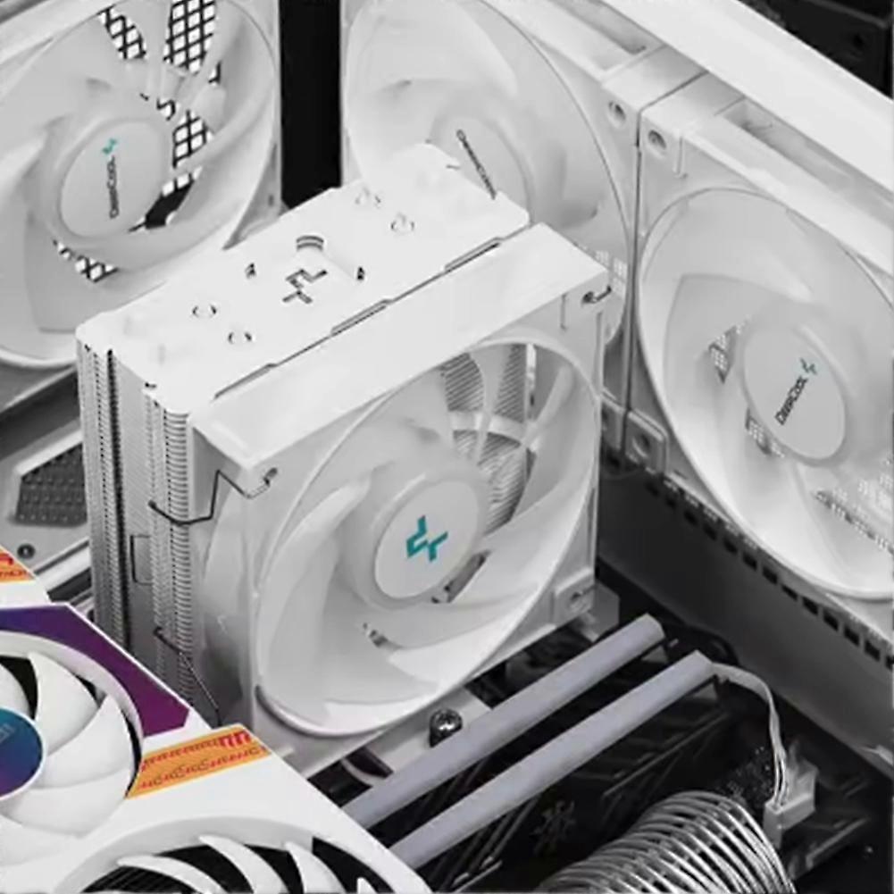 DEEPCOOL AG400 4 Heat Pipe CPU Air-Cooled Cooler ARGB PWM TDP 220W CPU Radiator for LGA1700 1200 115X 1151 1155 for AMD AM4 AM5