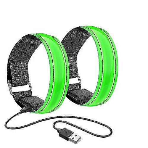 2 Pack Rechargeable Led Running Armband