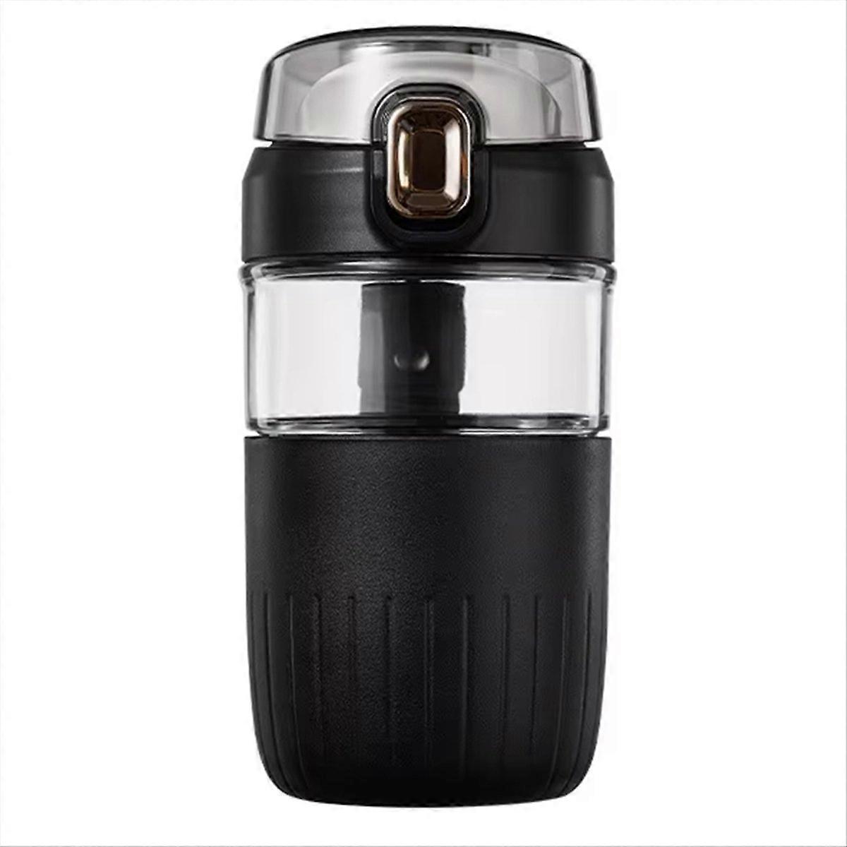 560ml Fashion Glass Water Cup with Tea Infuser, Office Coffee Cup,