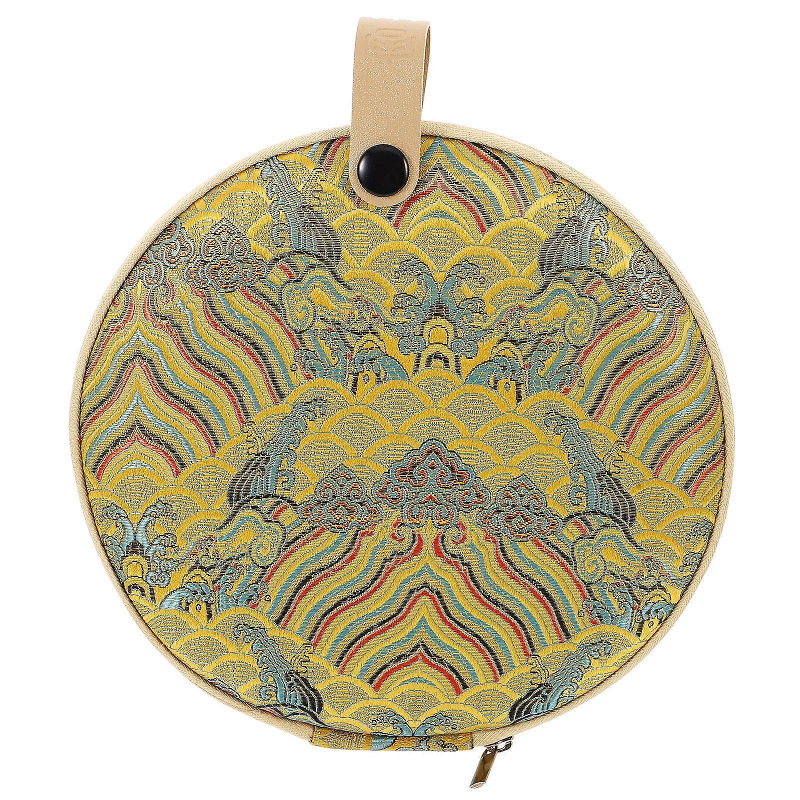 Tea Cake Storage Holder Fabric Tea Pouch for Convenient Storage Use