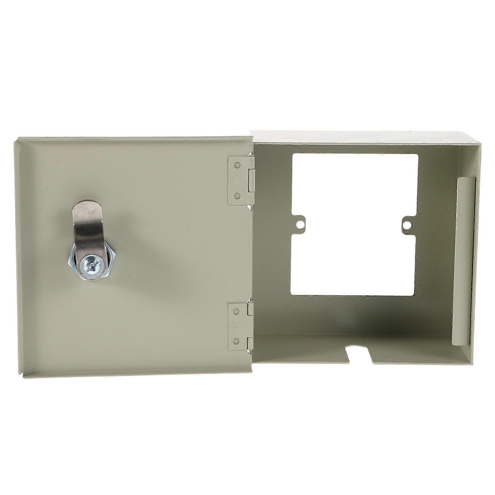 Password Lock Box Lockable Electrical Outlet Cover with Stainless Steel for